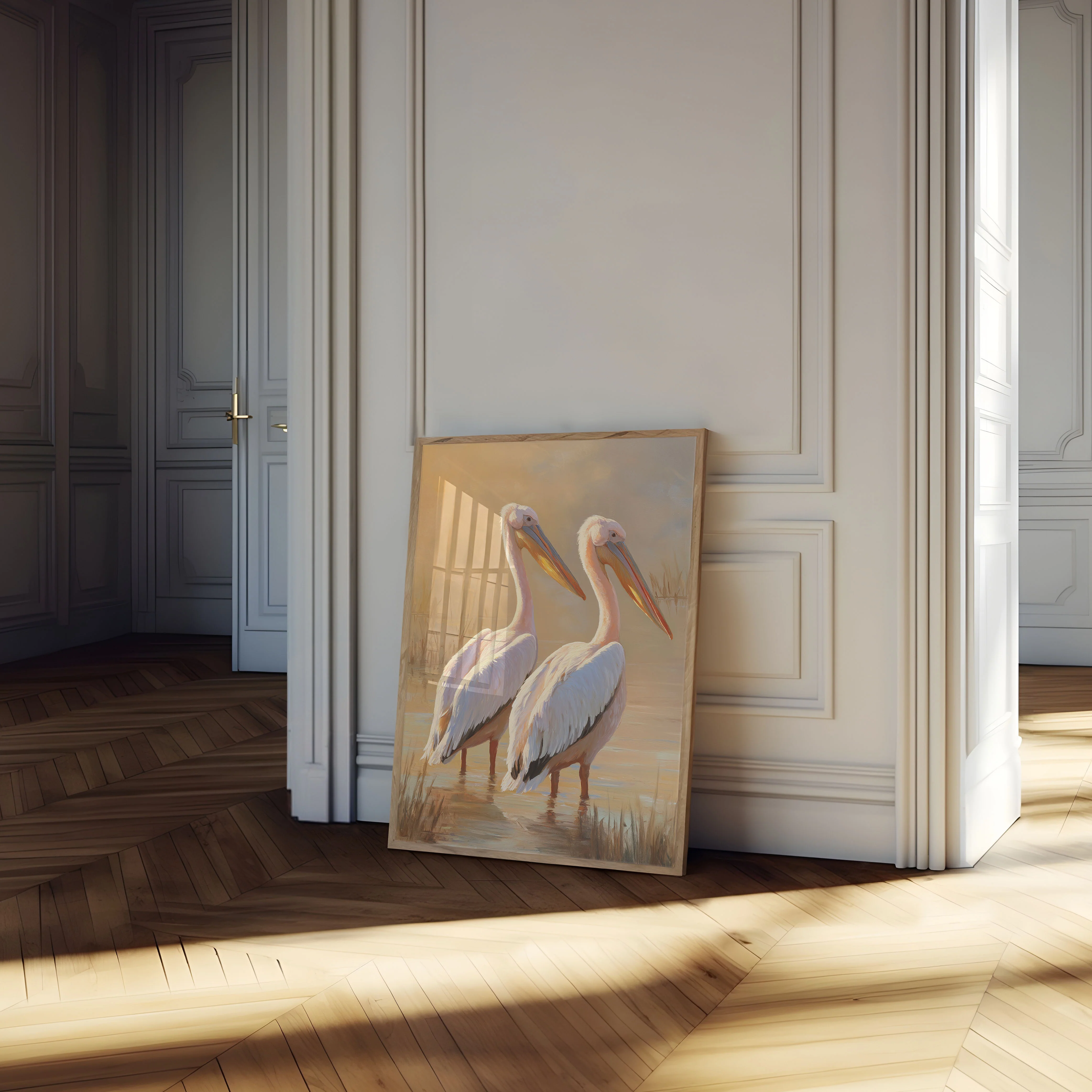 Pelicans by the Wetlands Poster - Image 4