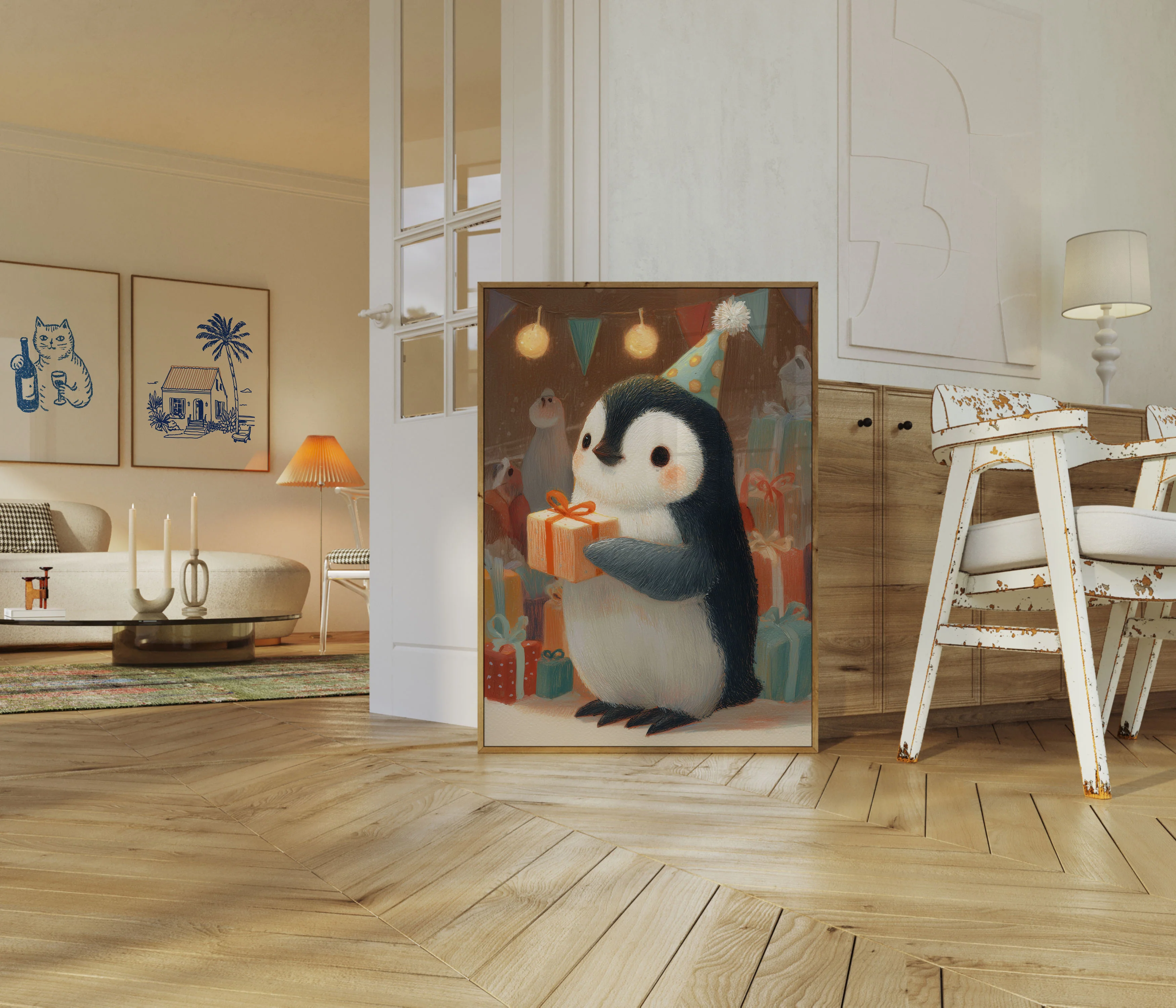 Penguin Birthday Party Poster - Image 5