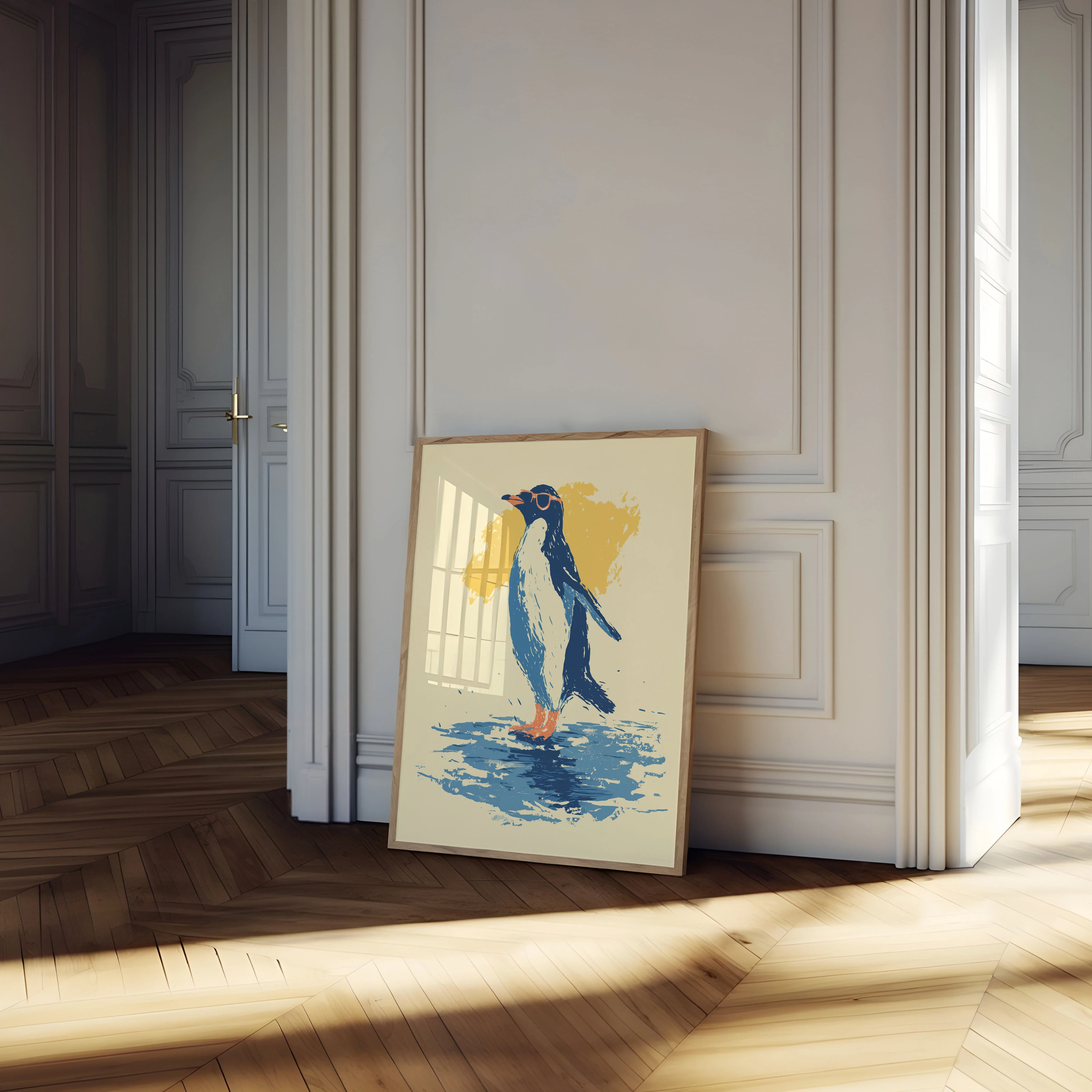 Penguin in Sunglasses Poster - Image 4