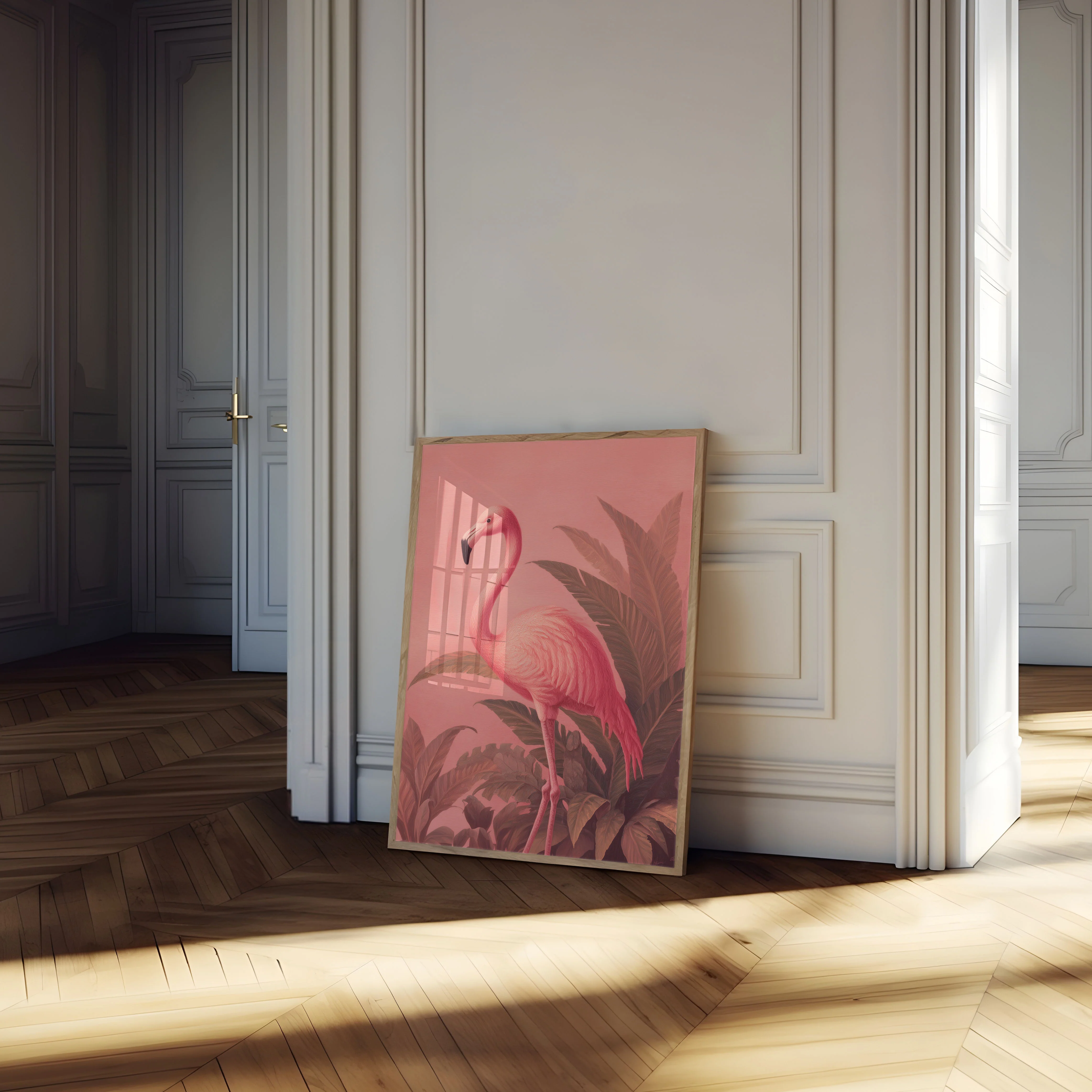 Pink Flamingo Wilderness Poster - Image 4
