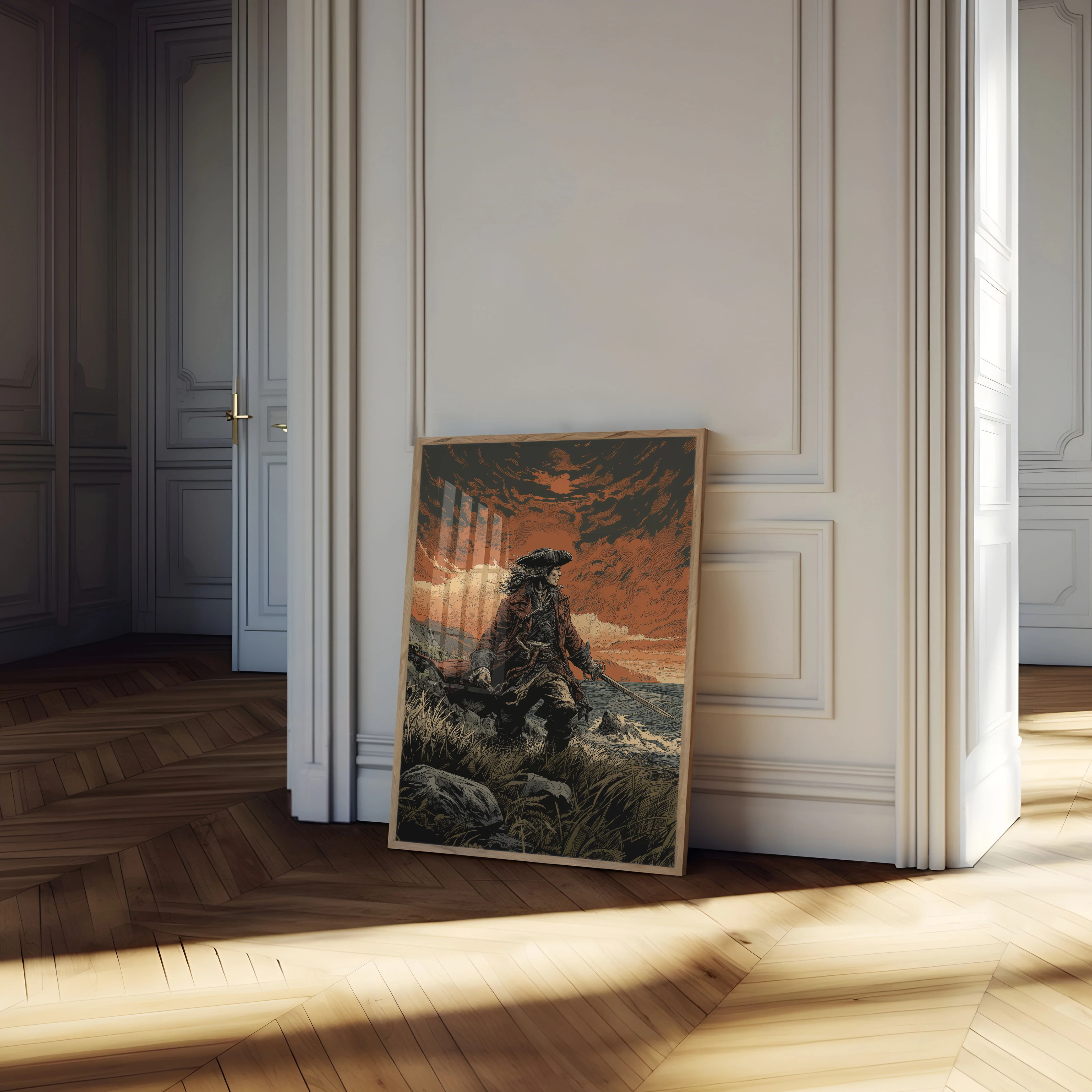 Pirate's Sunset Horizon Poster - Image 4