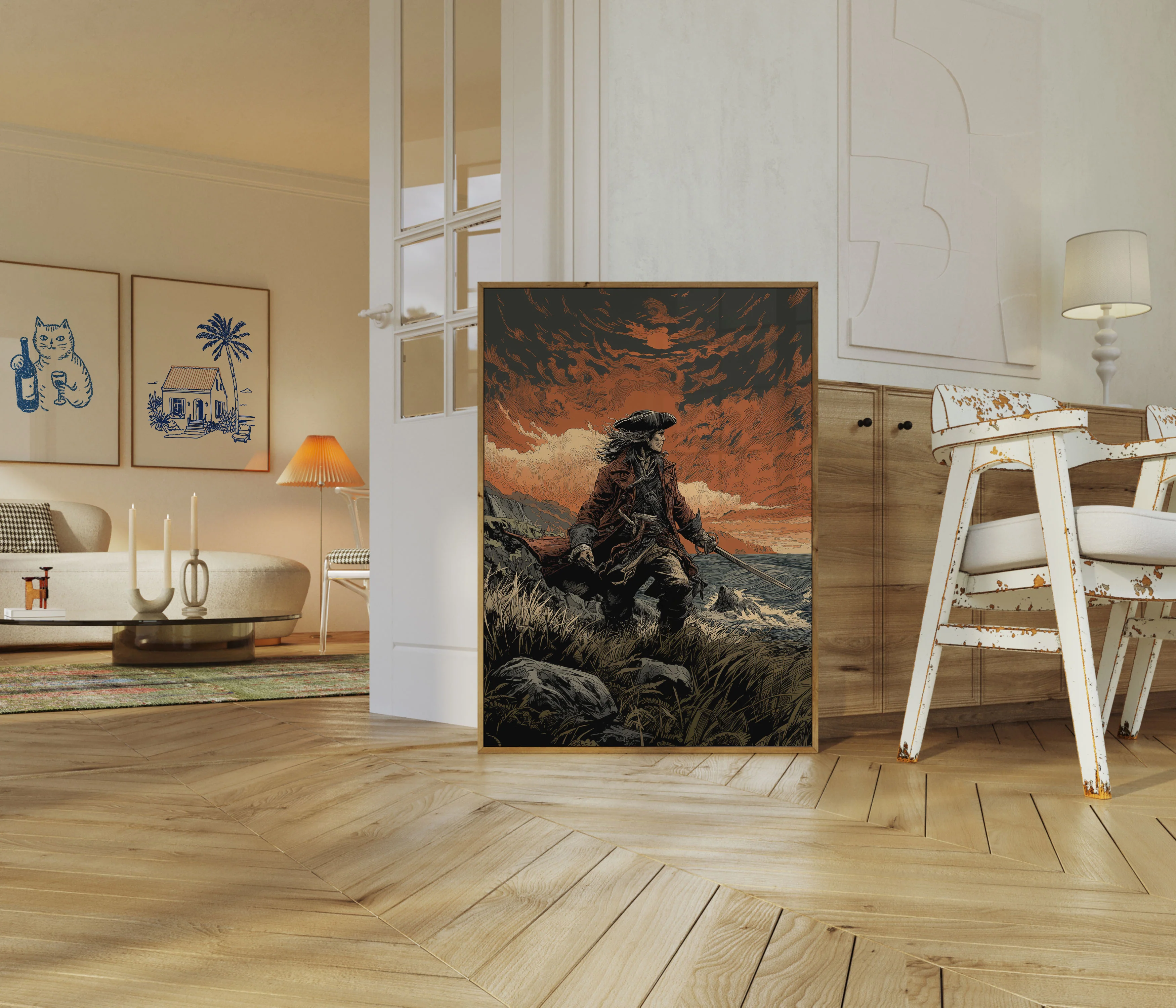 Pirate's Sunset Horizon Poster - Image 5