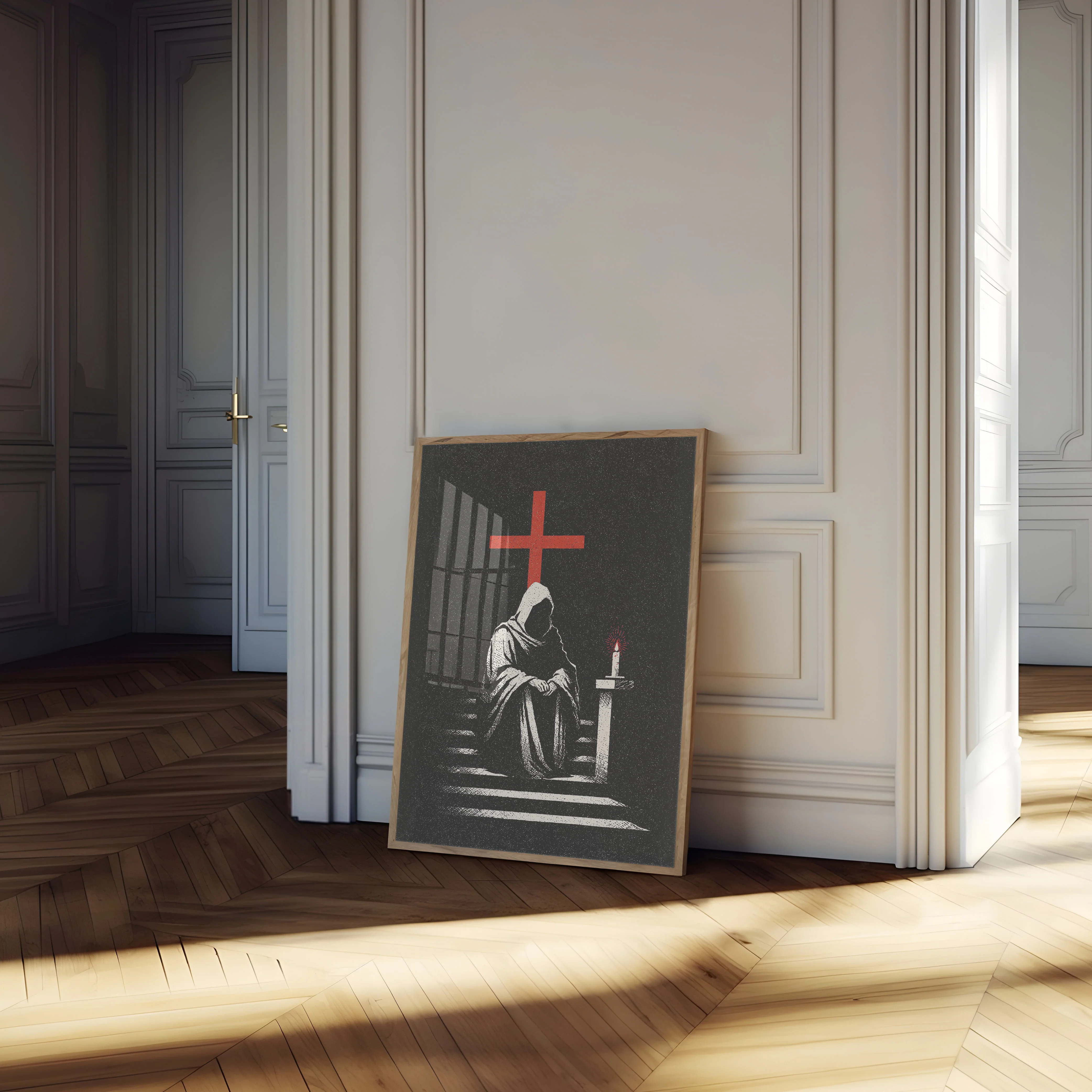 Prayer in Faith Religious Poster - Image 4