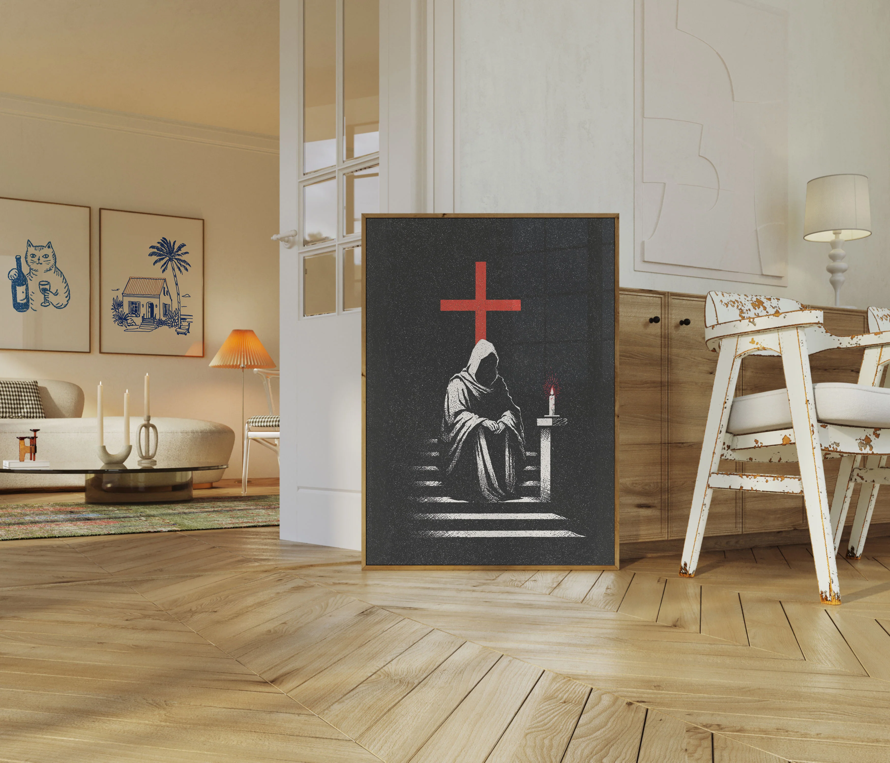 Prayer in Faith Religious Poster - Image 5
