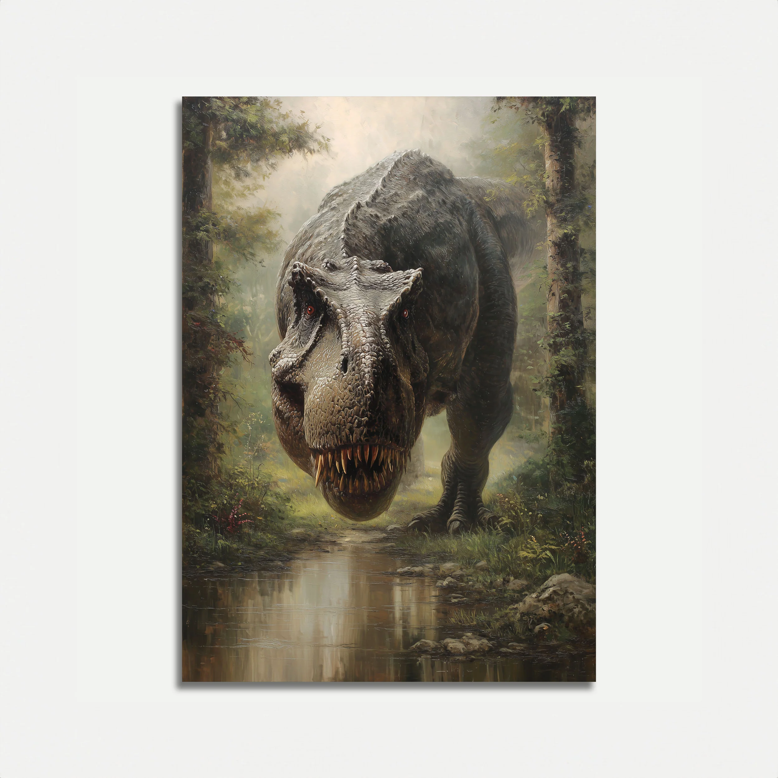 Prehistoric Forest Guardian Poster