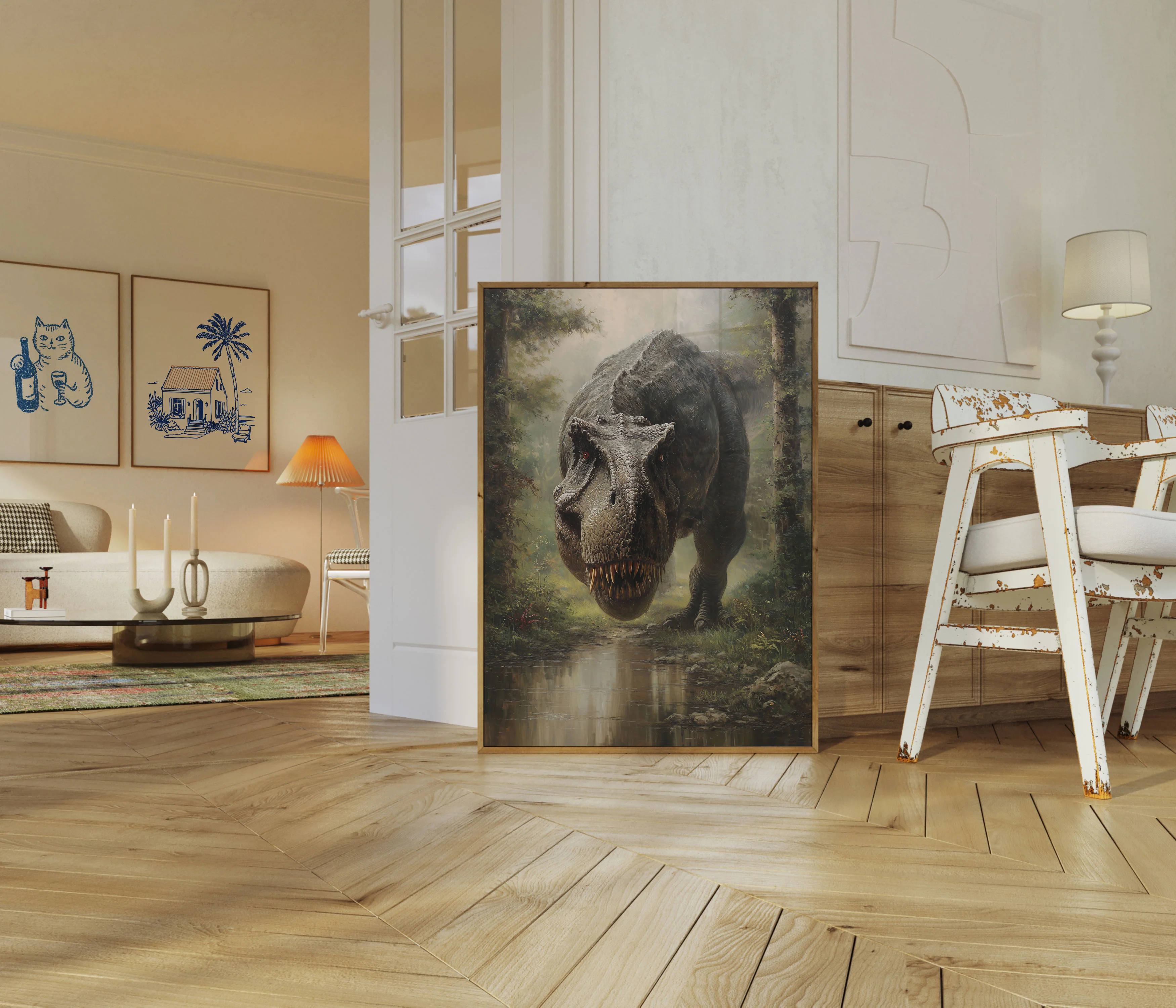 Prehistoric Forest Guardian Poster - Image 5