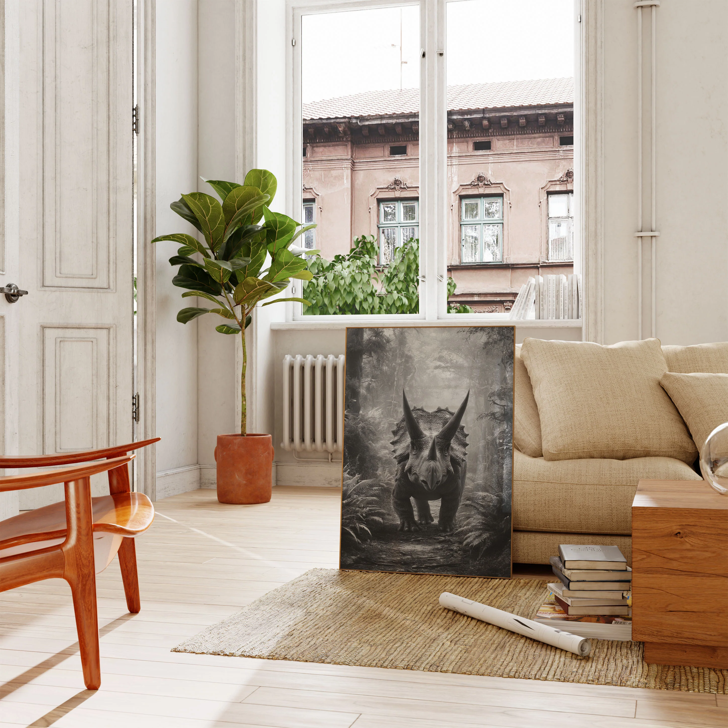 Prehistoric Forest Guardian Poster - Image 2