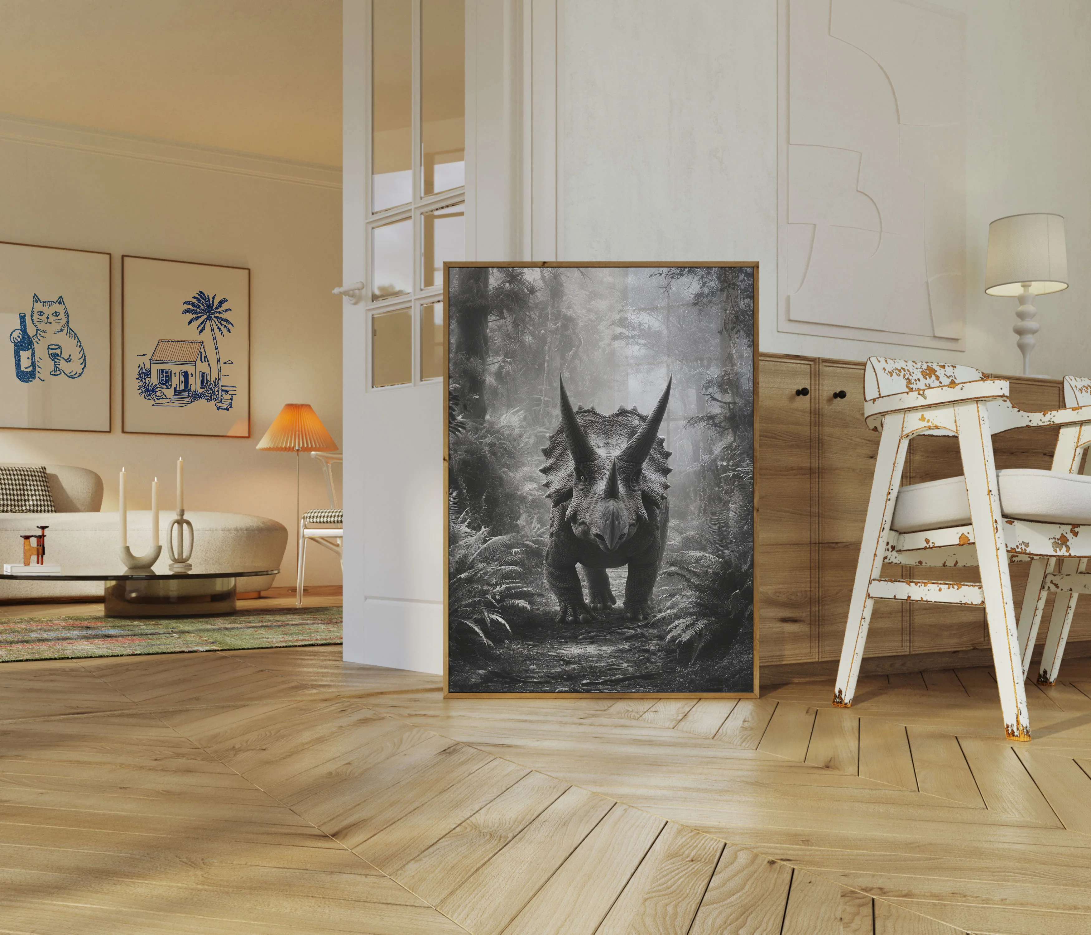 Prehistoric Forest Guardian Poster - Image 5