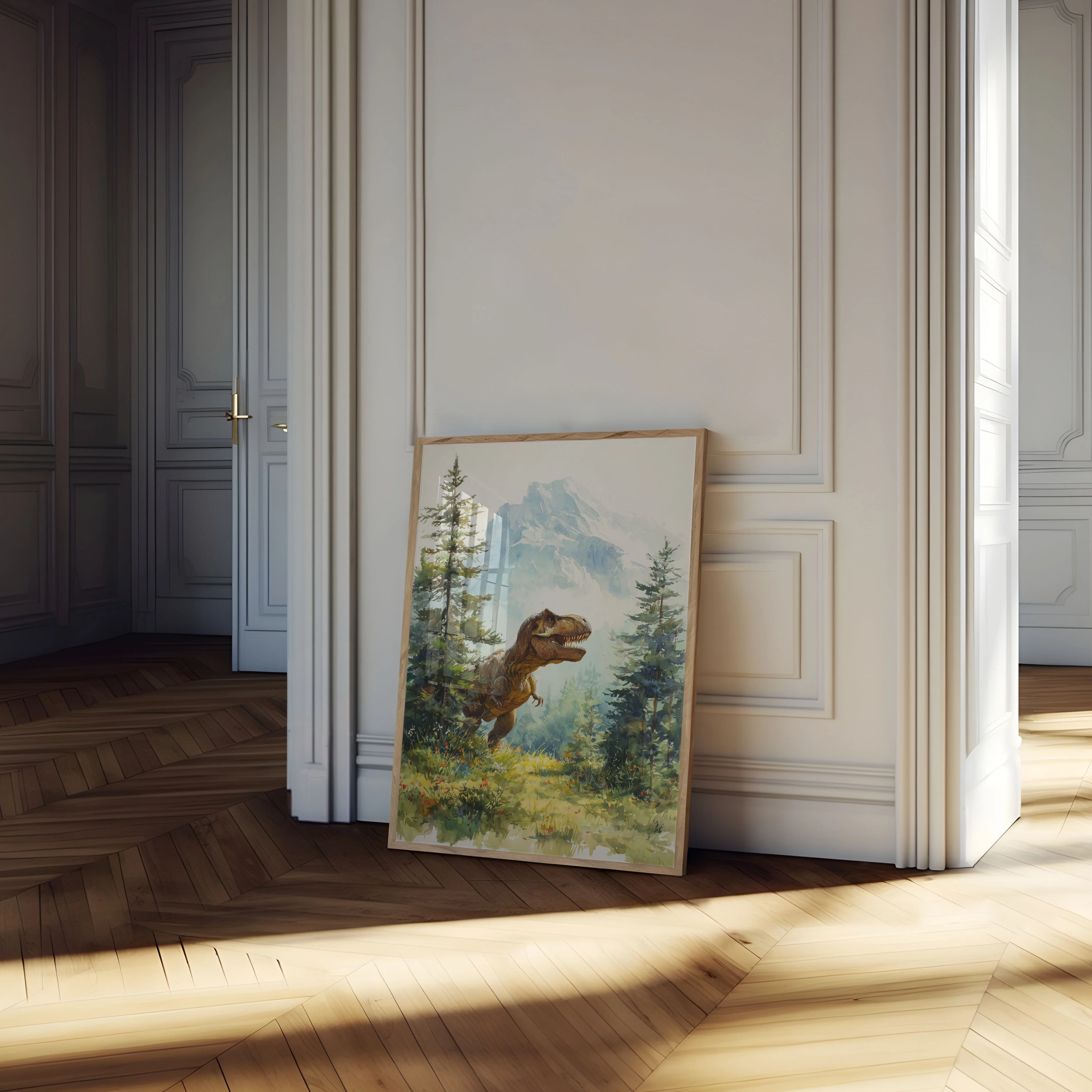 Prehistoric Mountain Majesty Poster - Image 4