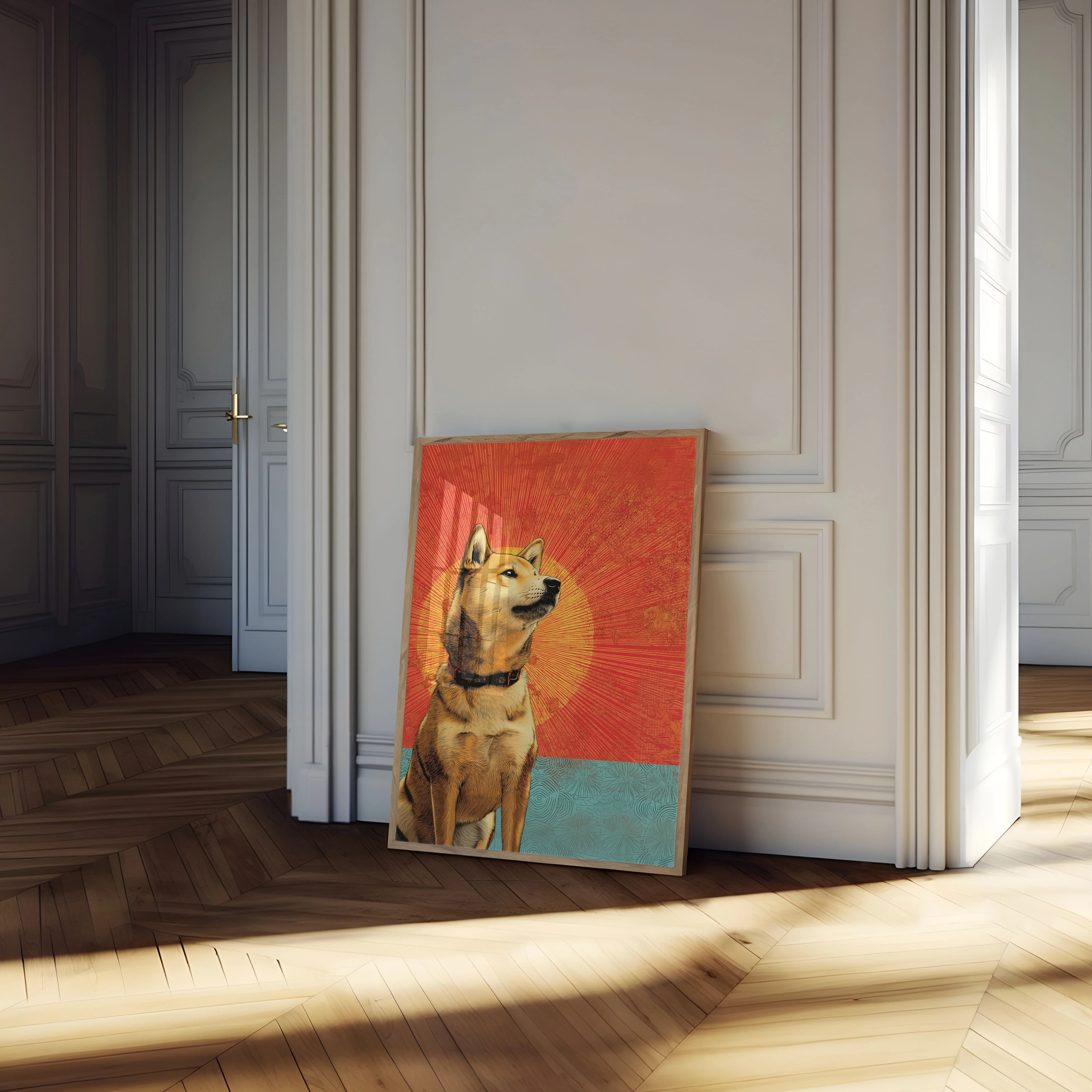 Radiant Shiba Inu Poster - Image 4