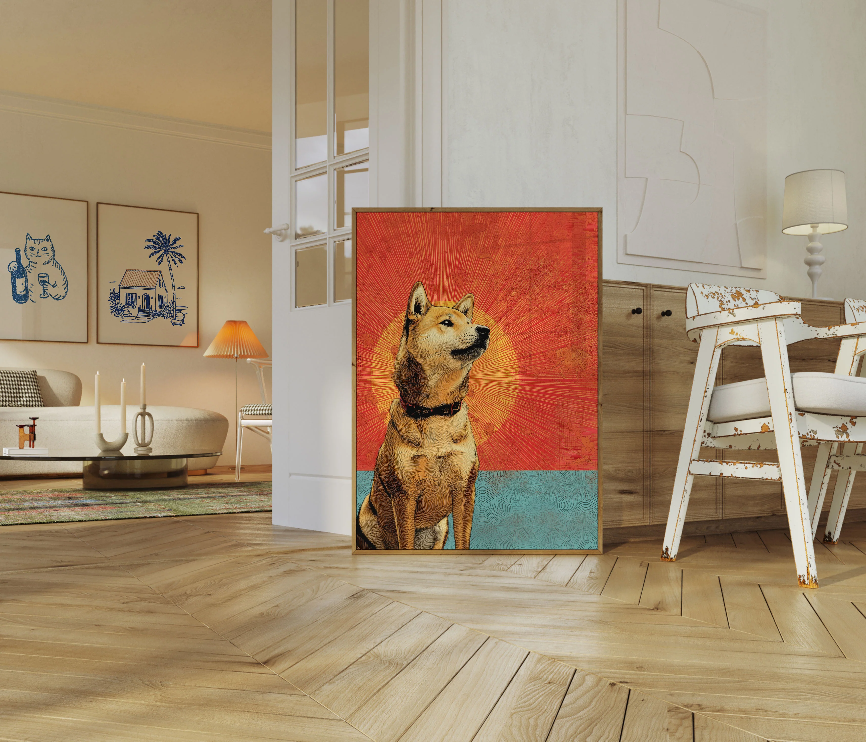 Radiant Shiba Inu Poster - Image 5