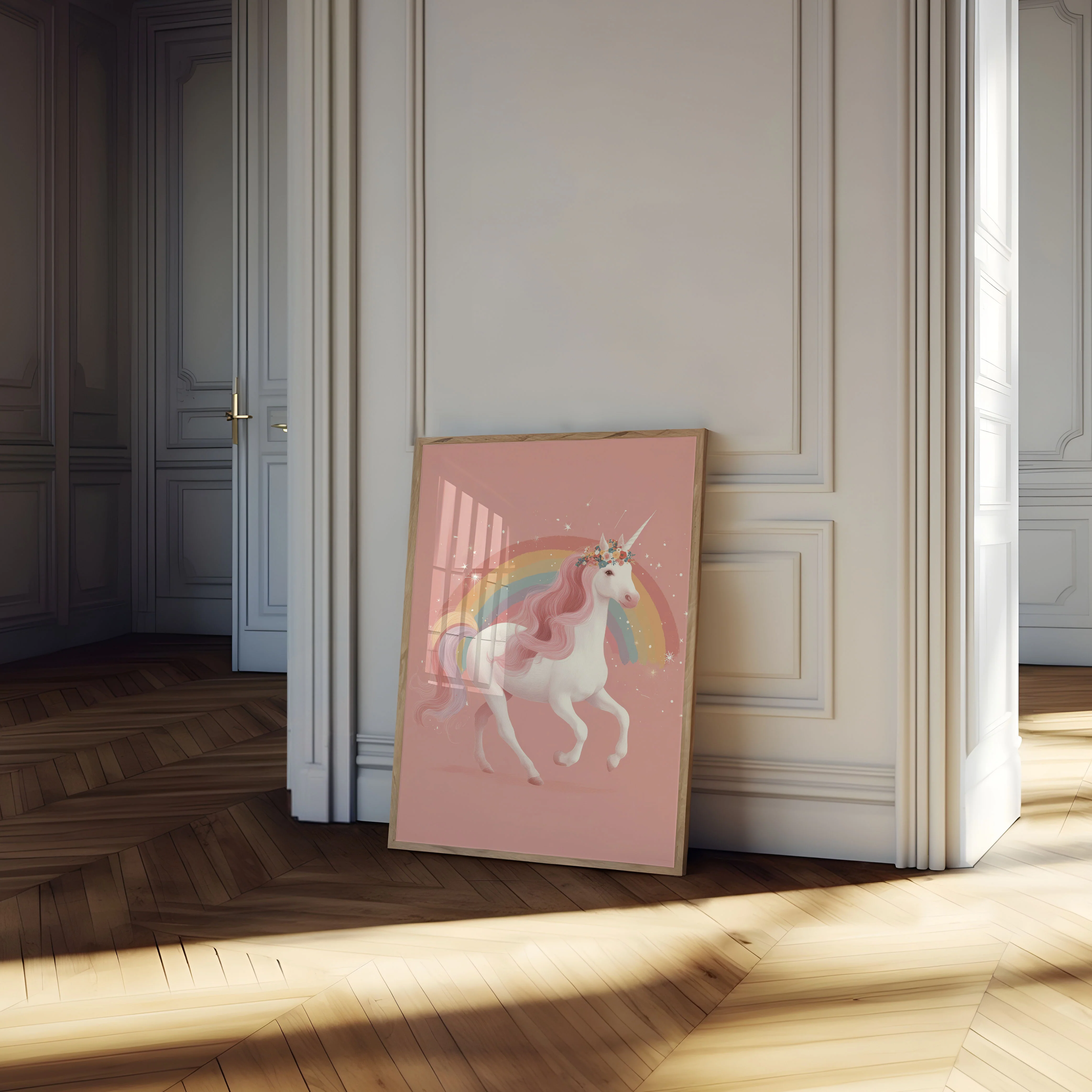 Rainbow Unicorn Magic Poster - Image 4