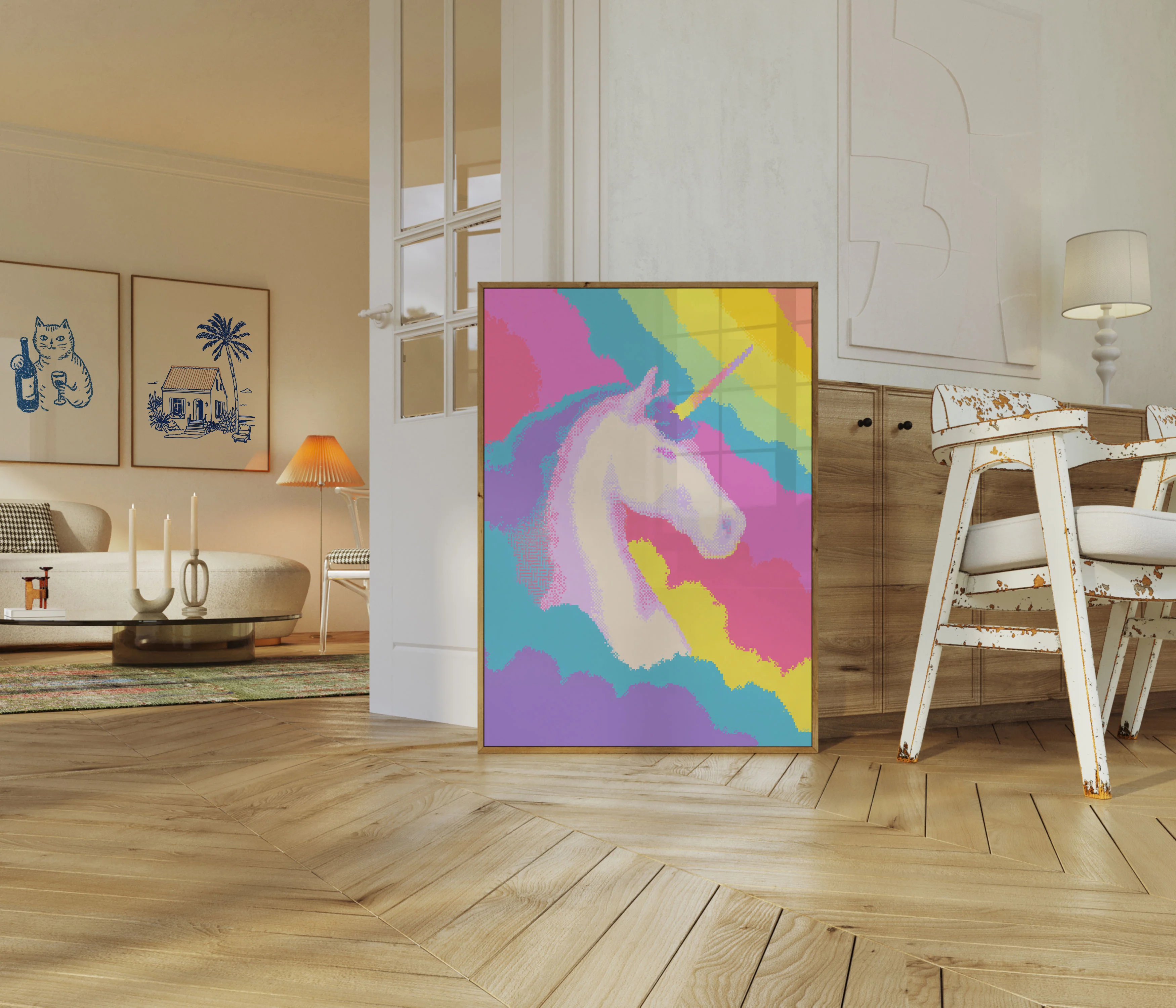 Rainbow Unicorn Magic Poster - Image 5