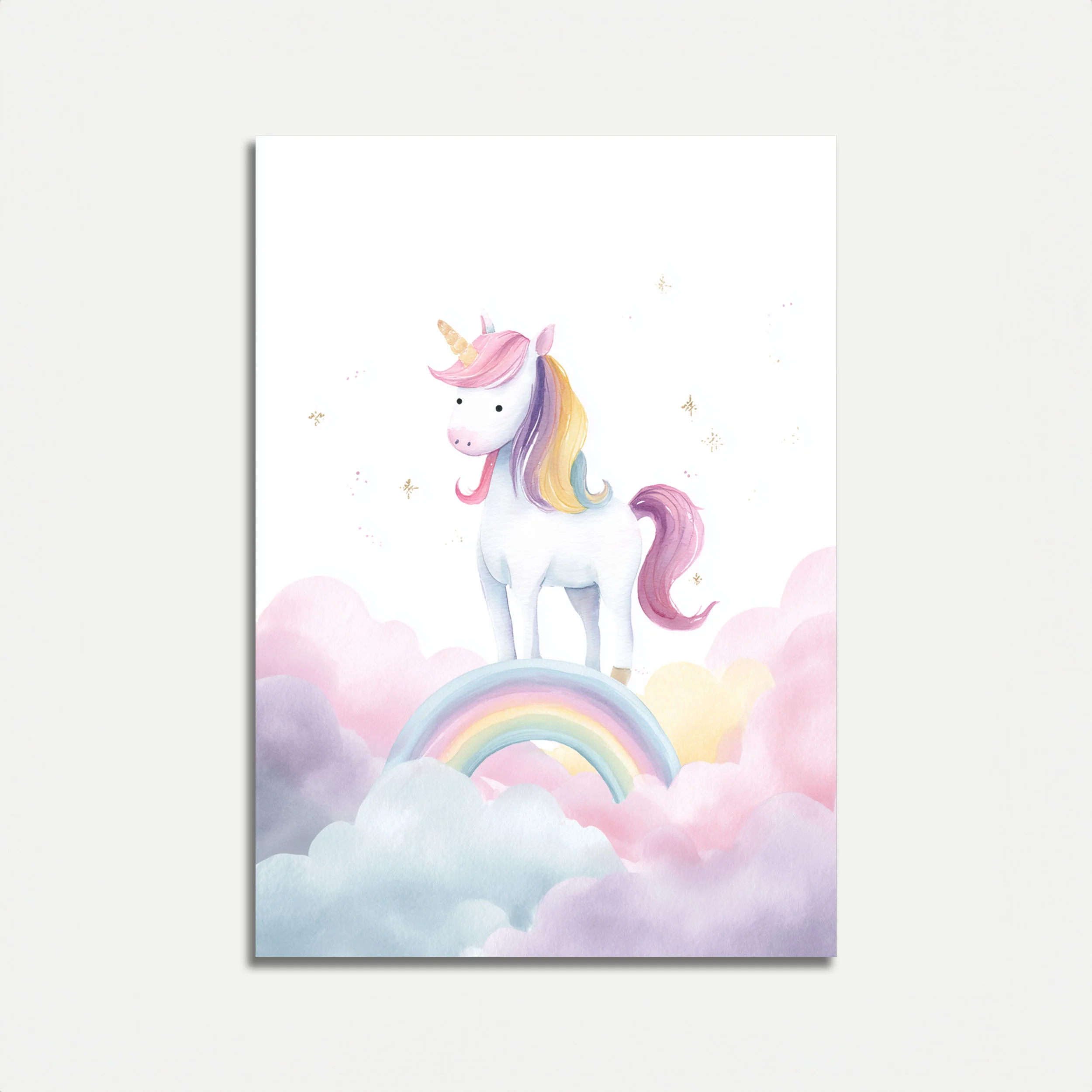 Rainbow Unicorn Magic Poster