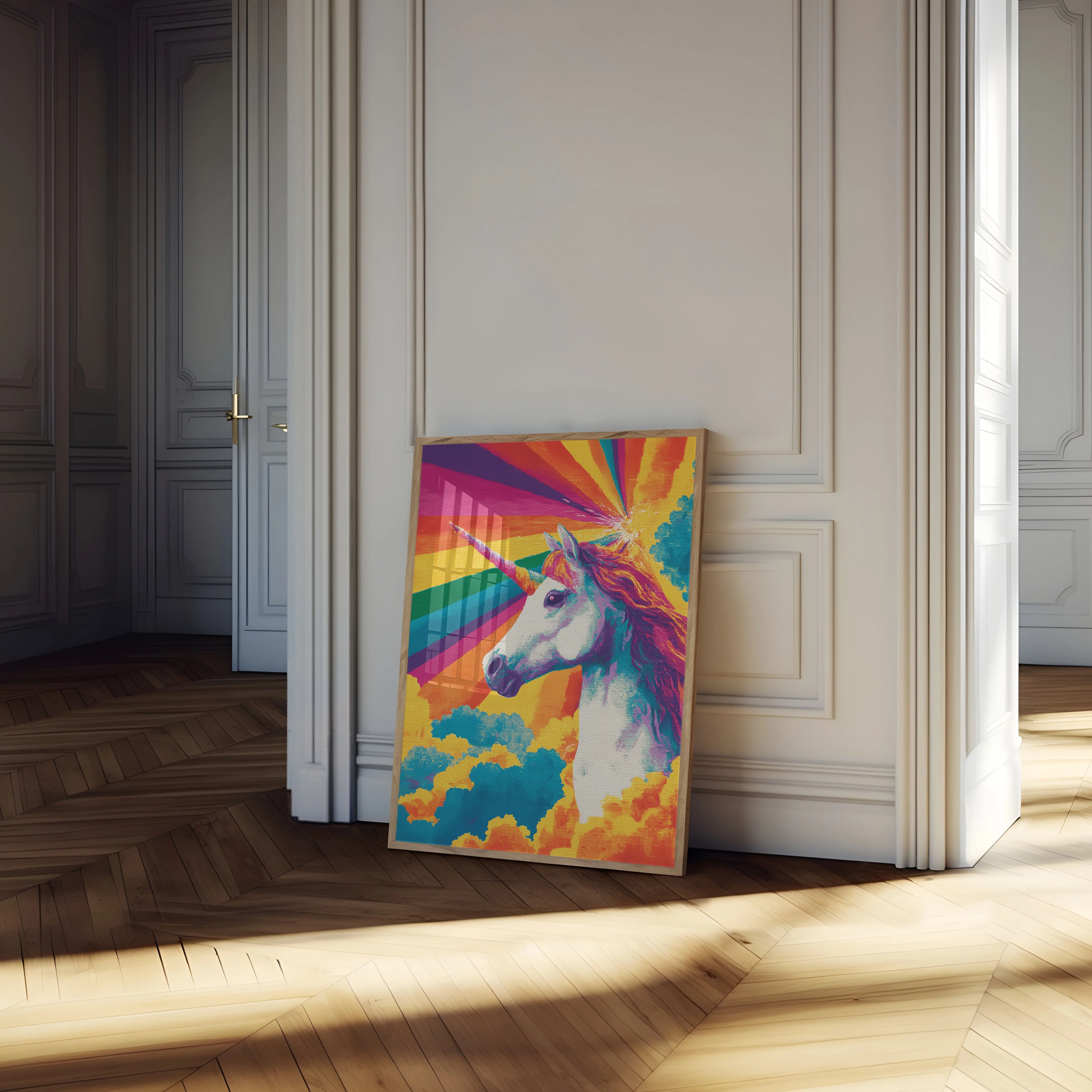 Rainbow Unicorn Magic Poster - Image 4