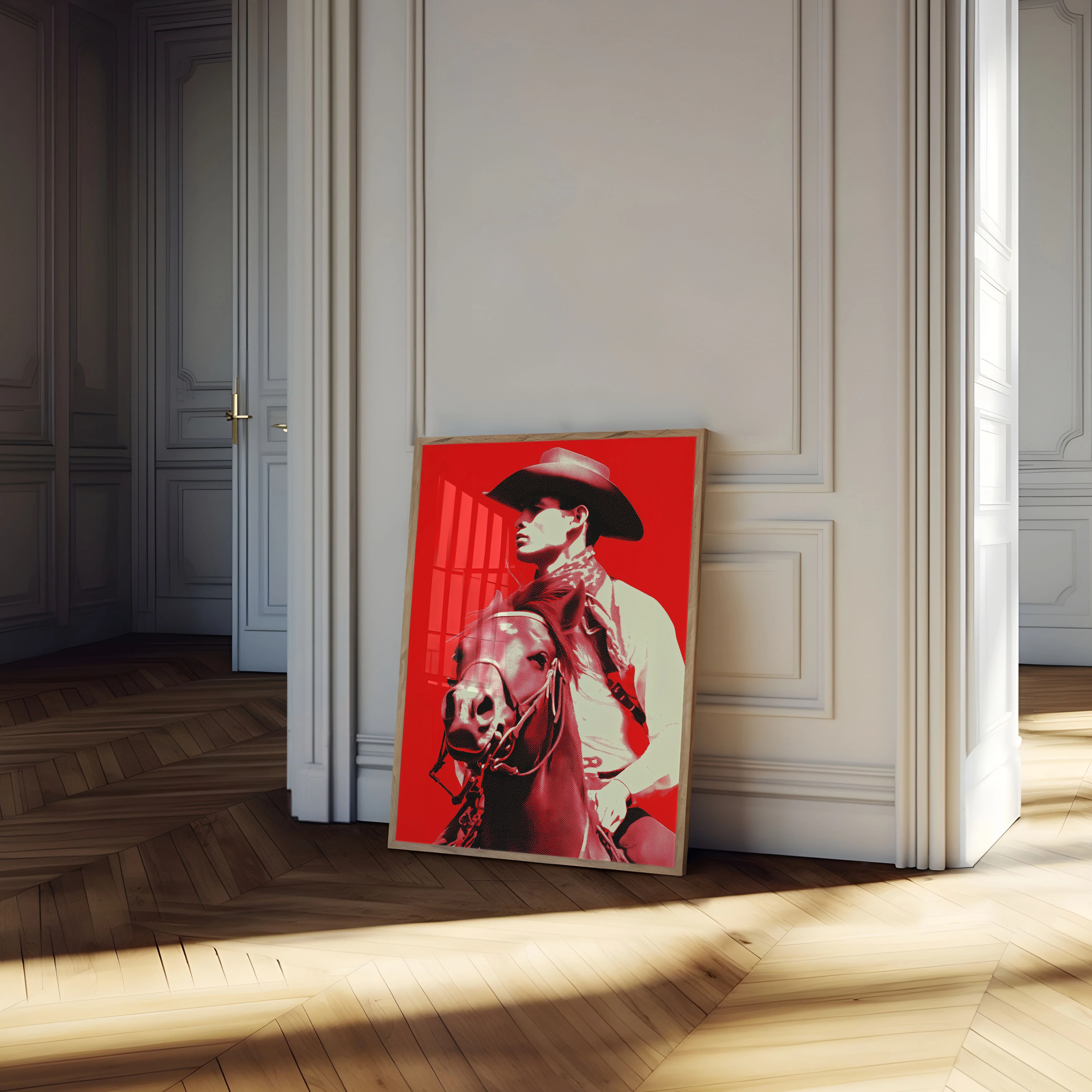 Red Rider Western Poster - Image 4