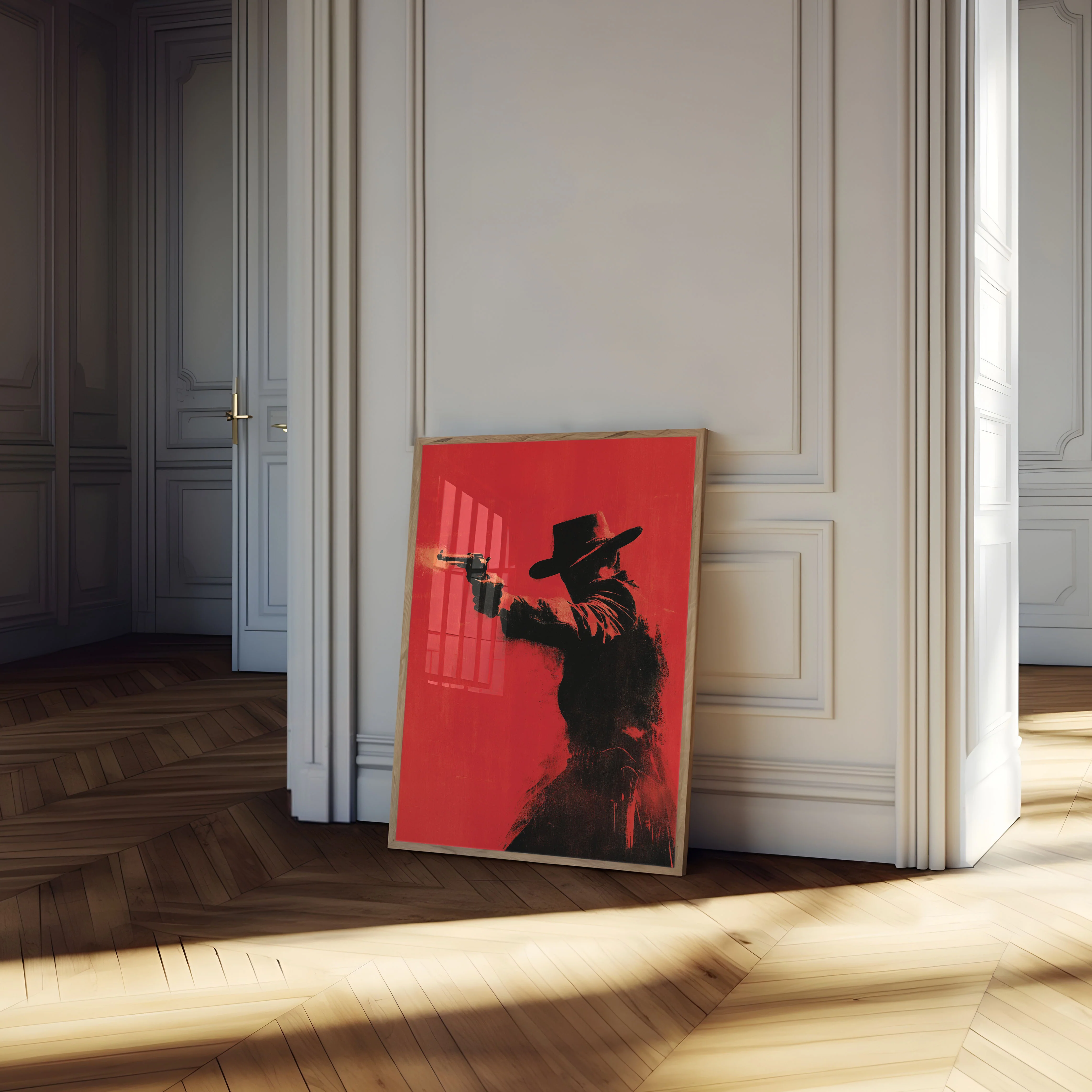 Red West Gunslinger Poster - Image 4