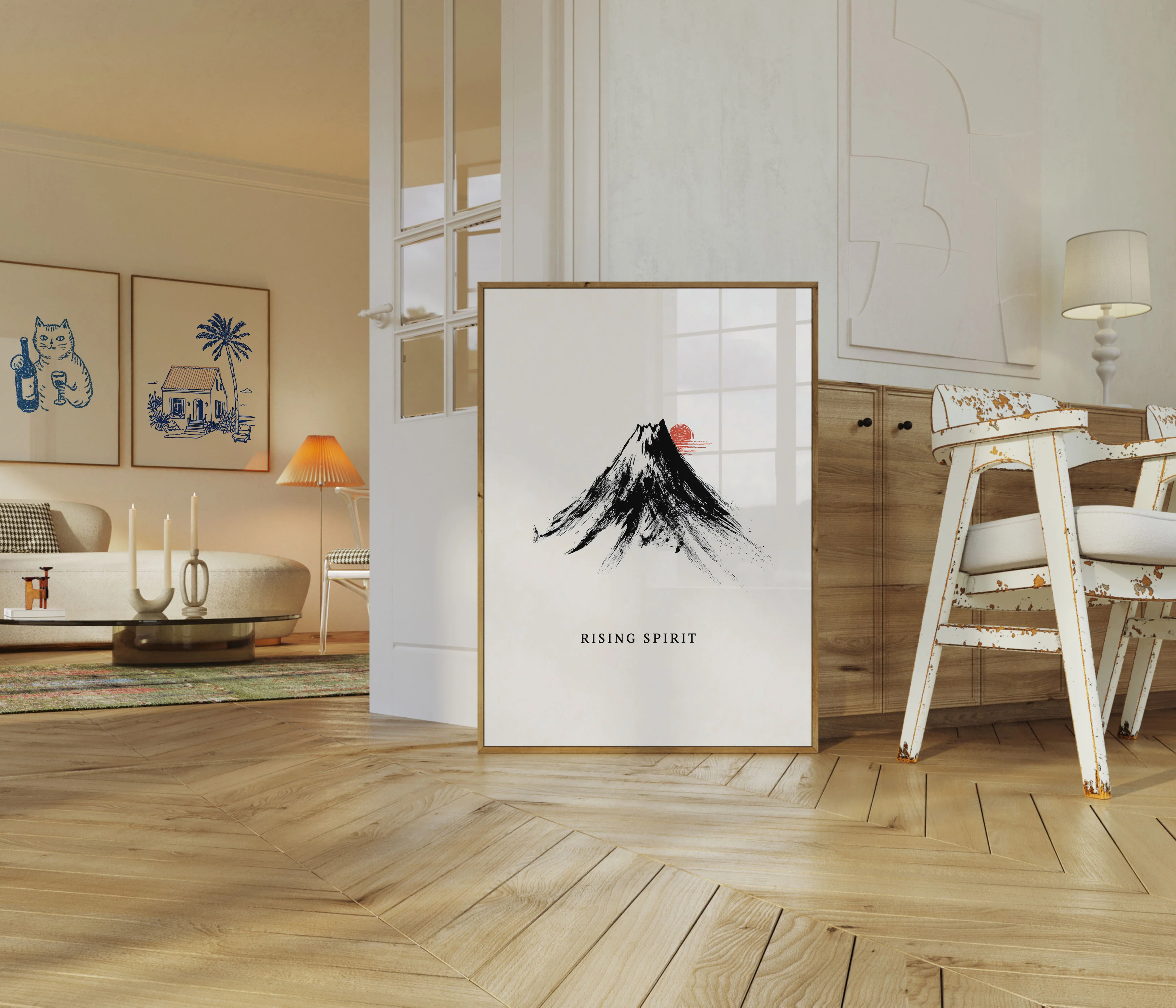 Rising Spirit Mount Fuji Poster - Image 5