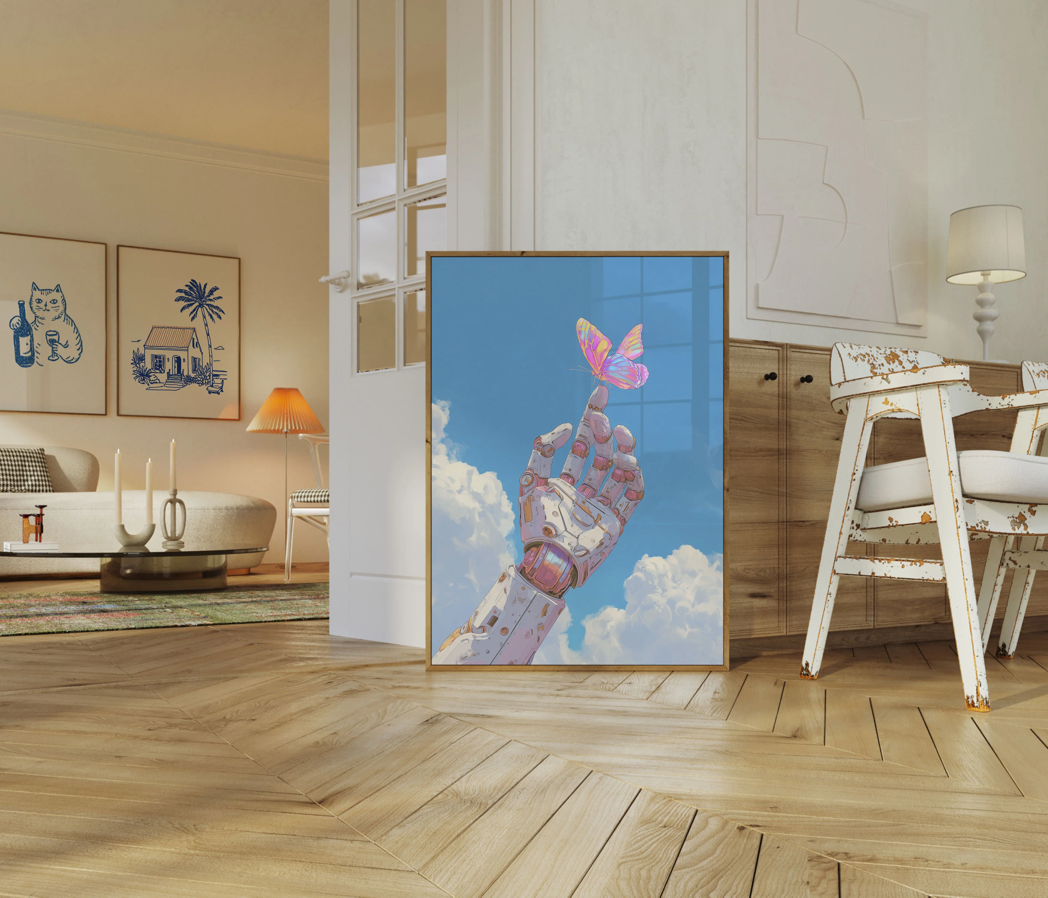 Robotic Butterfly Dreams Poster - Image 5