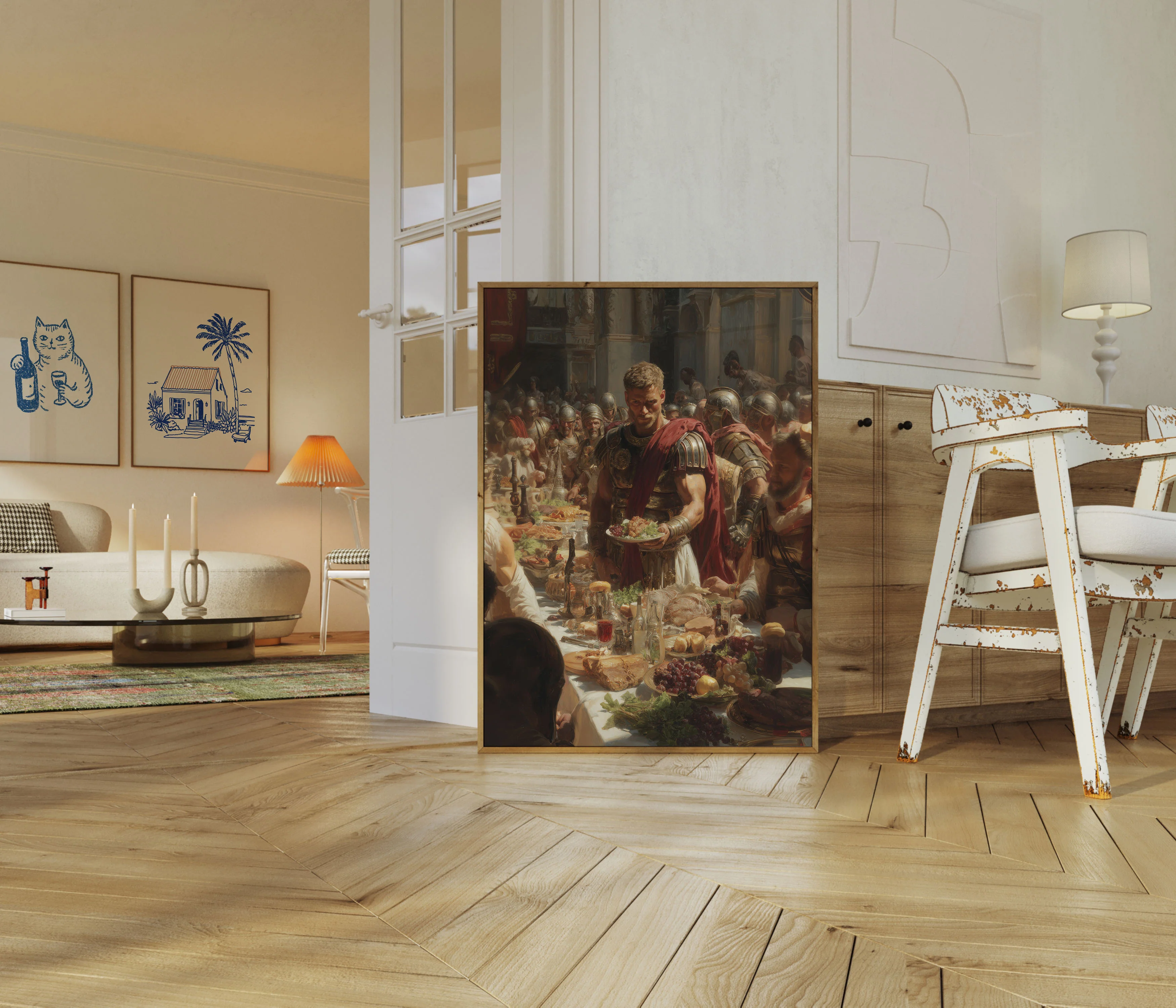 Roman Feast Warrior Poster - Image 5