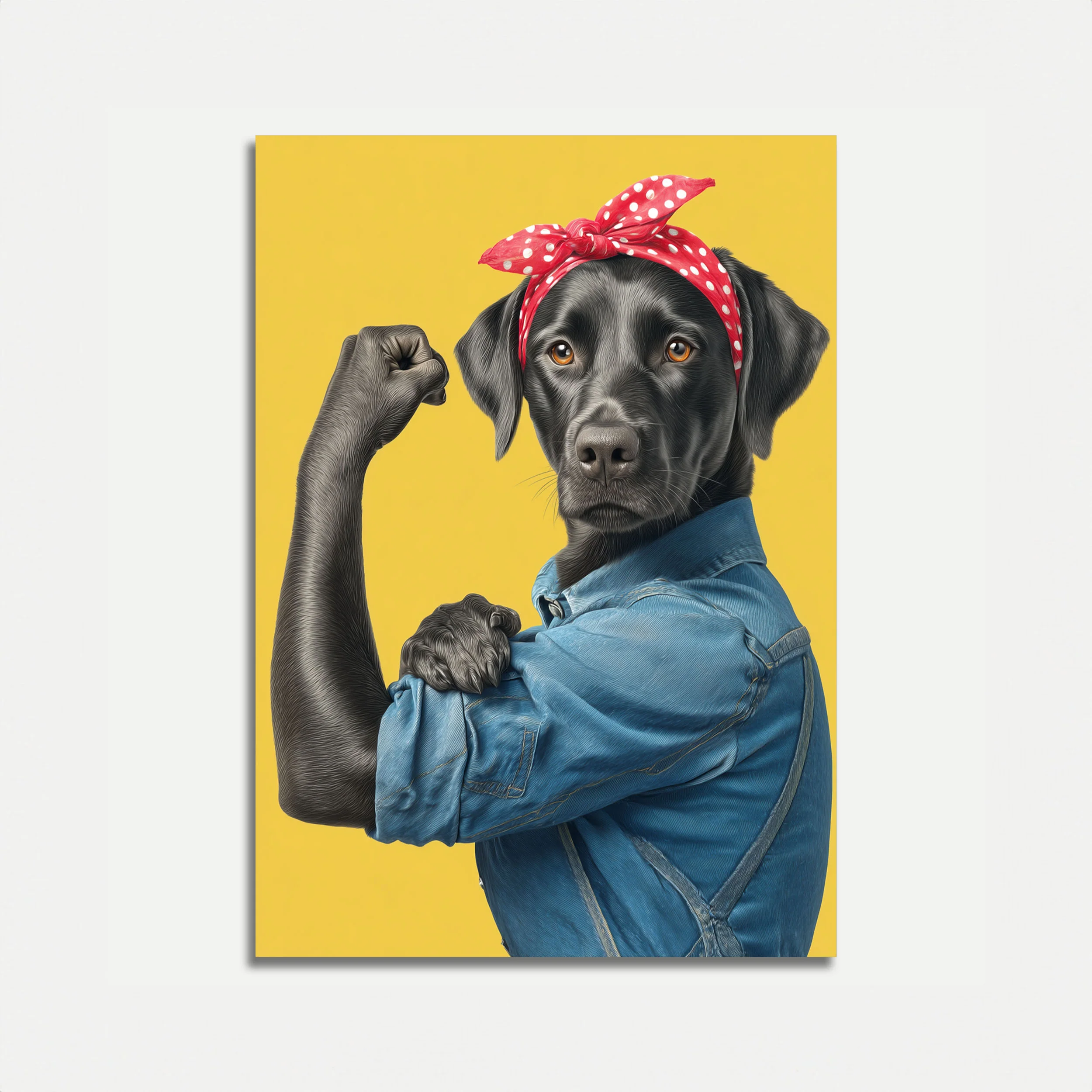 Rosie the Retriever Power Poster