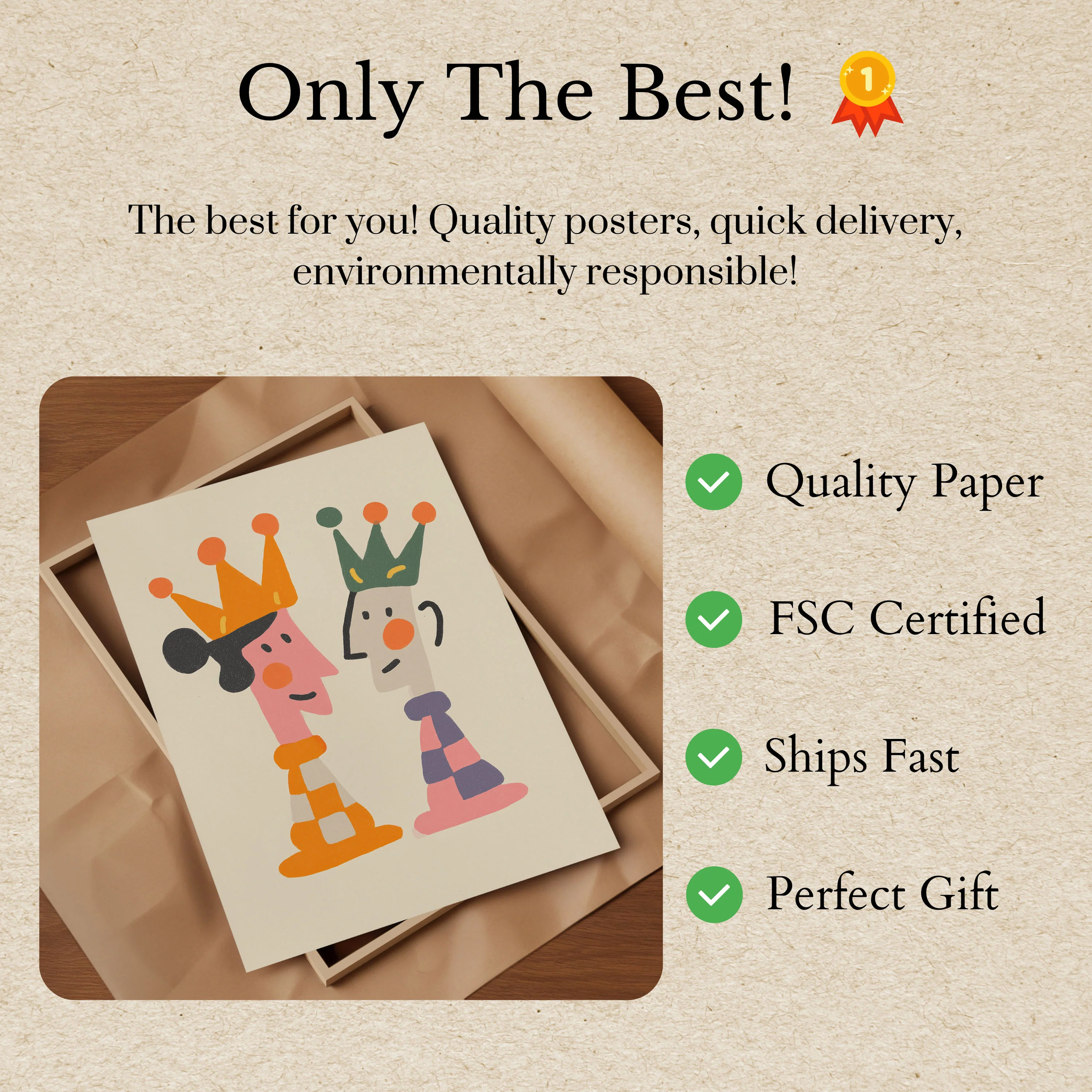 Royal Friends Crown Poster - Image 3
