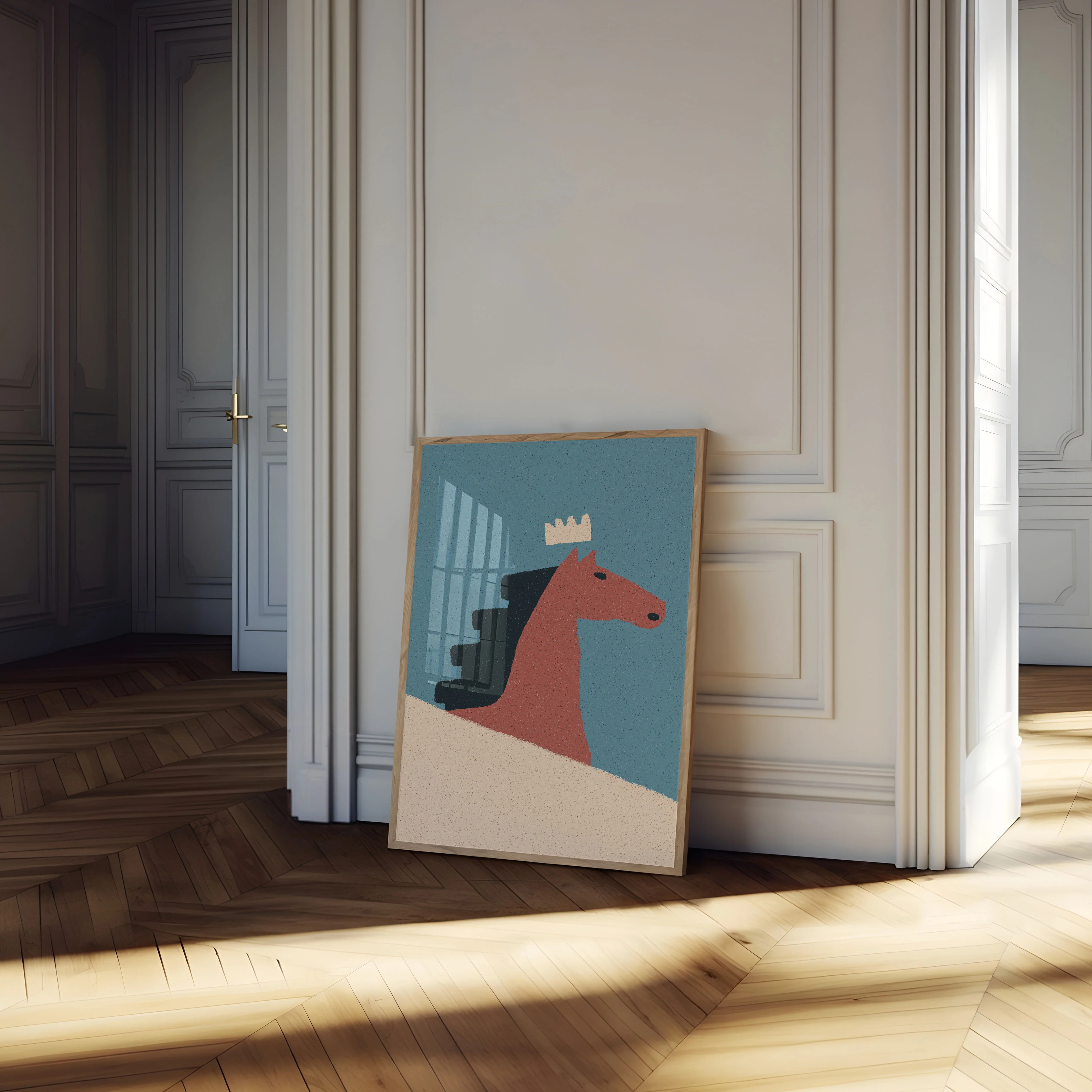 Royal Horse With Crown Poster - Image 4