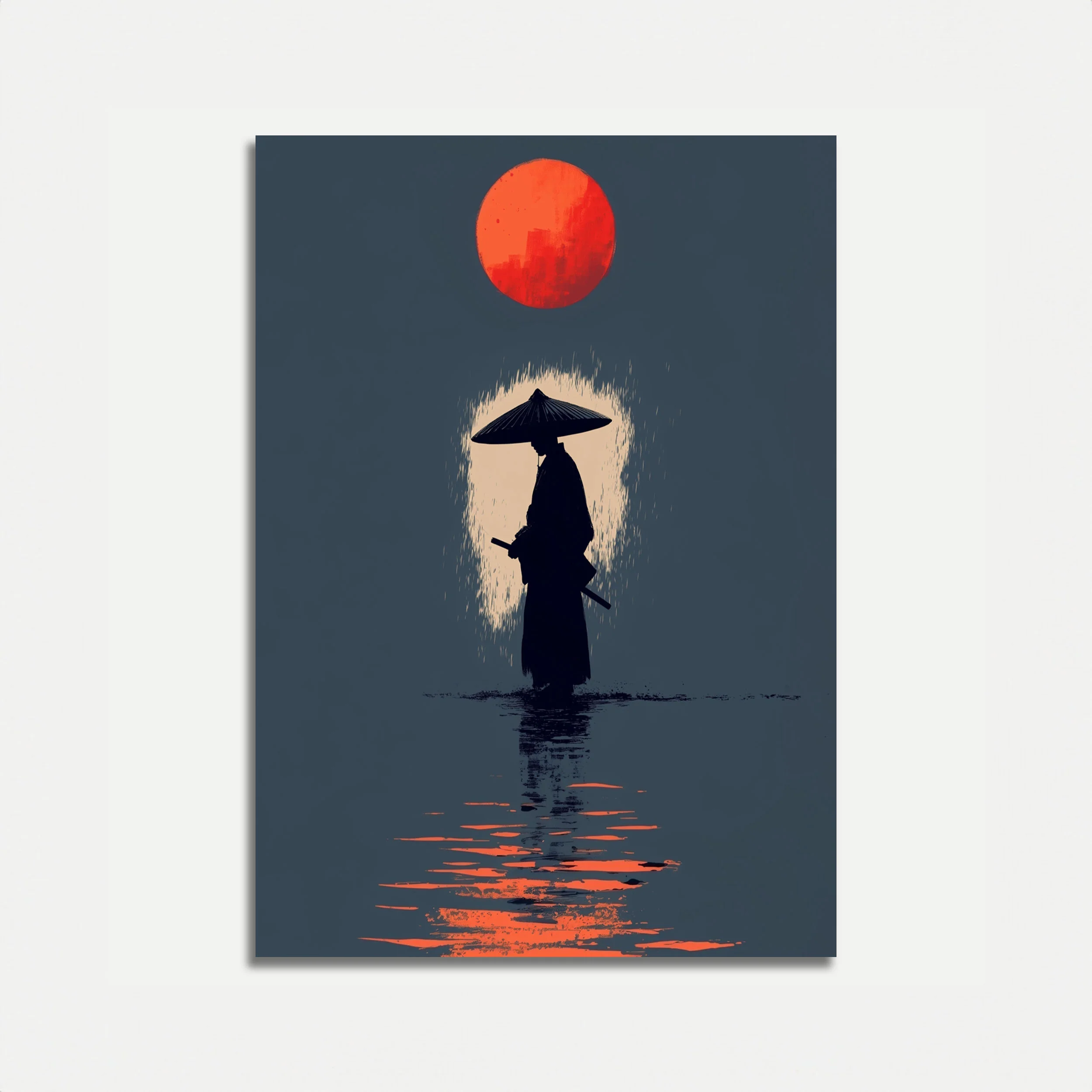 Samurai in the Rain Poster