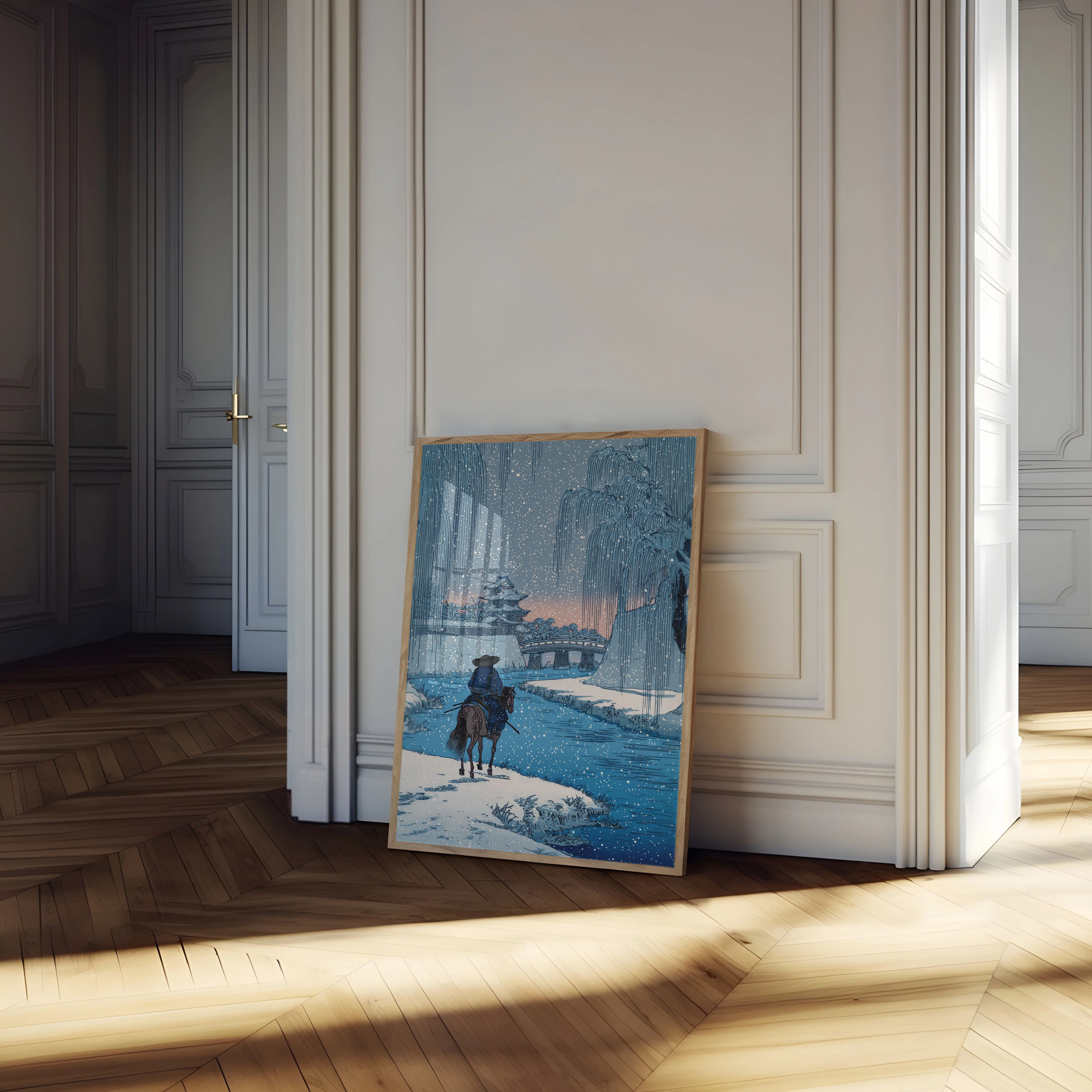 Samurai Winter Journey Poster - Image 4