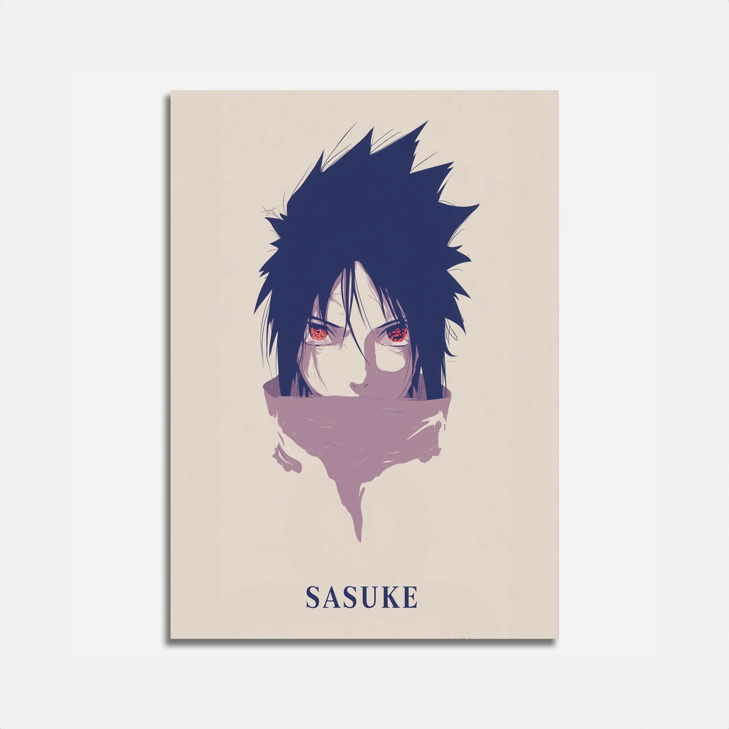 Sasuke Uchiha Manga Poster