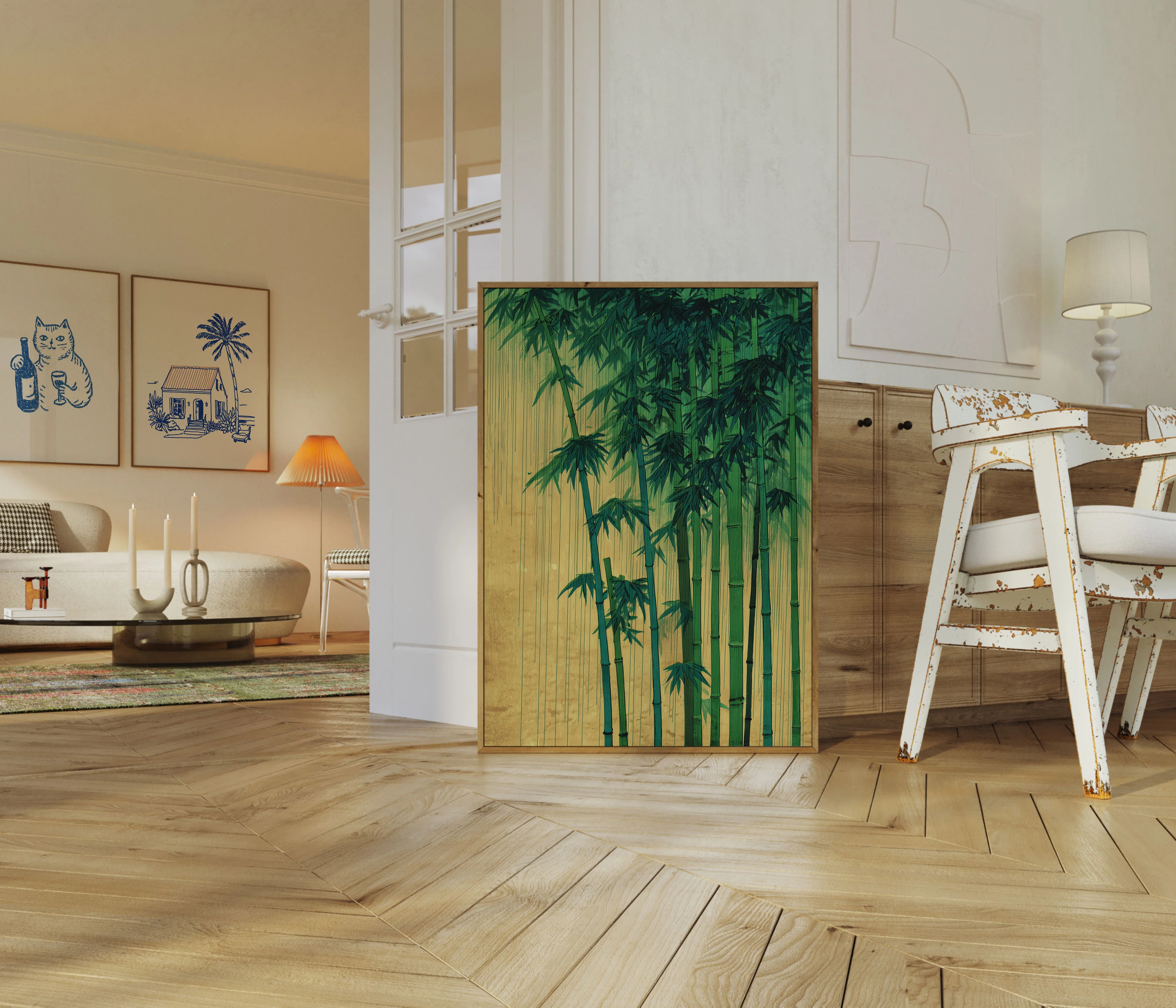 Serene Bamboo Forest Poster - Image 5