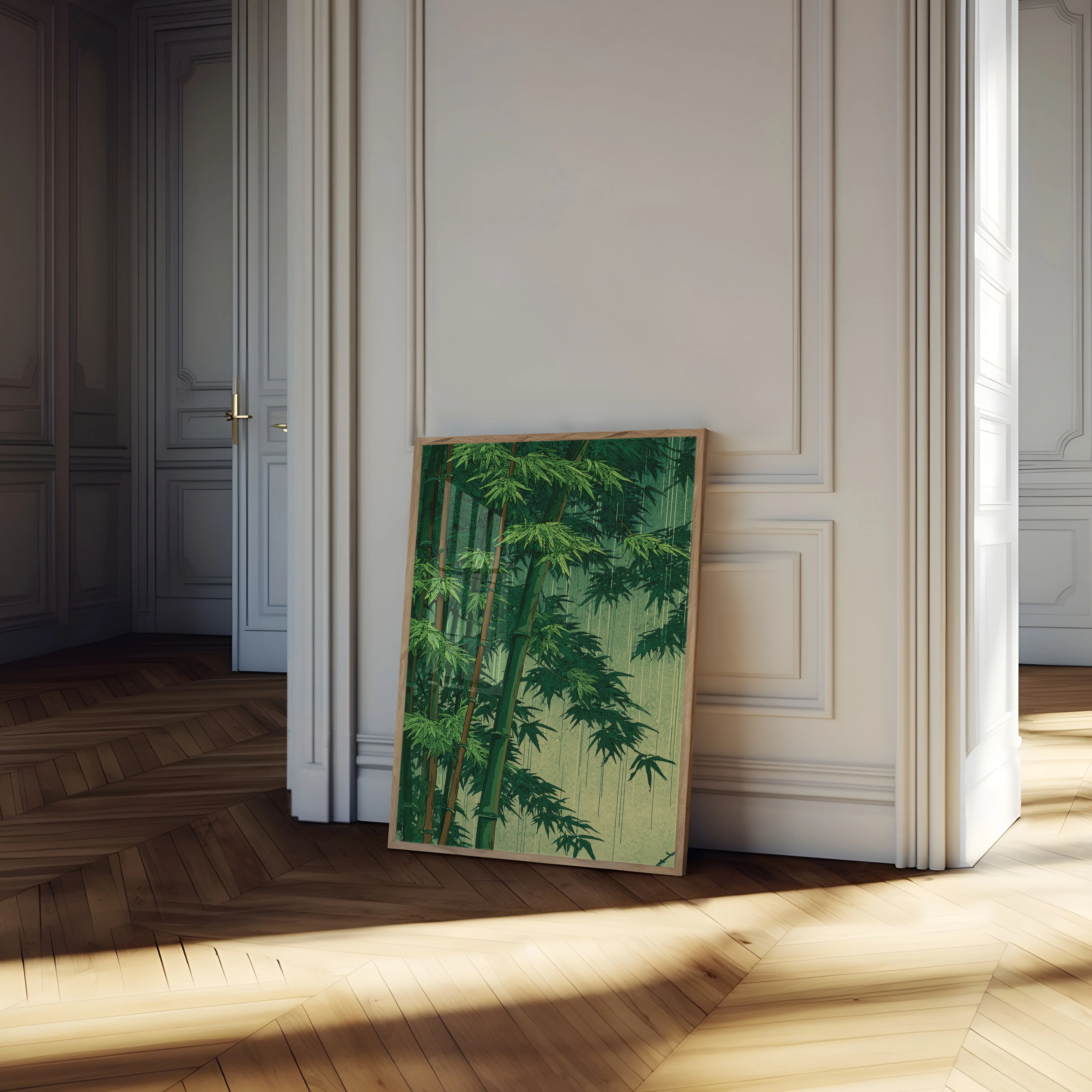 Serene Bamboo Forest Poster - Image 4