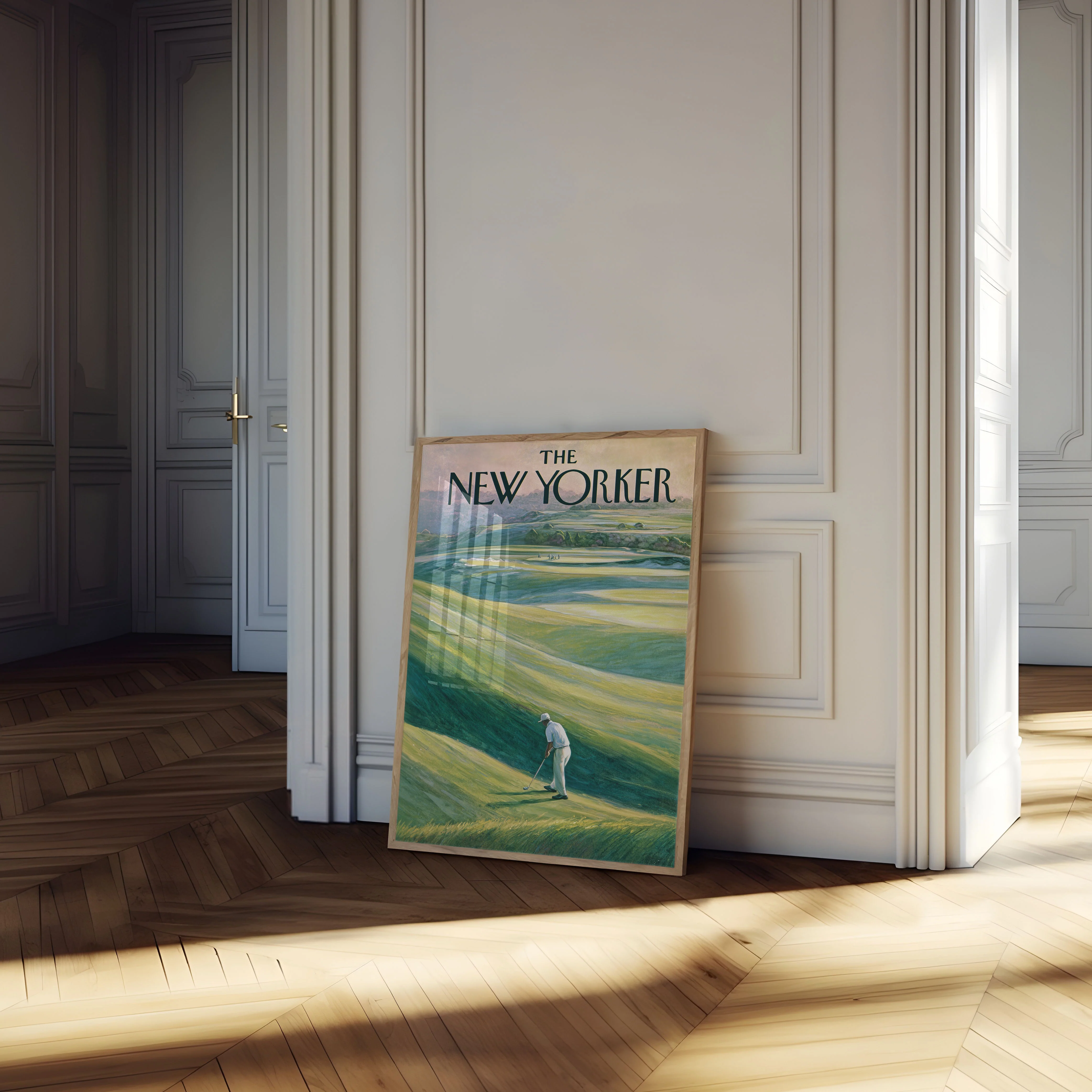 Serene Golf Course New Yorker Poster - Image 4