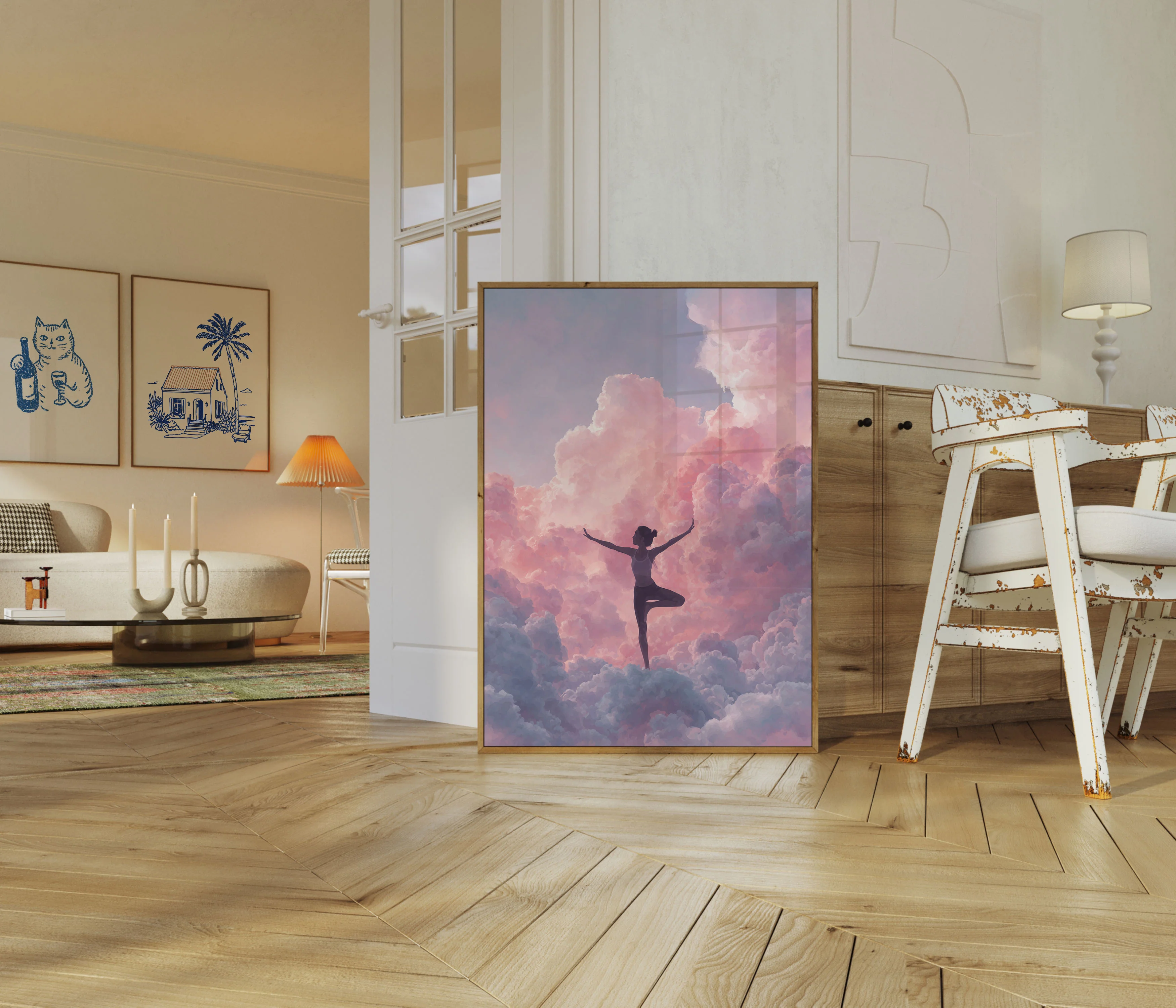 Serenity in the Clouds Poster - Image 5