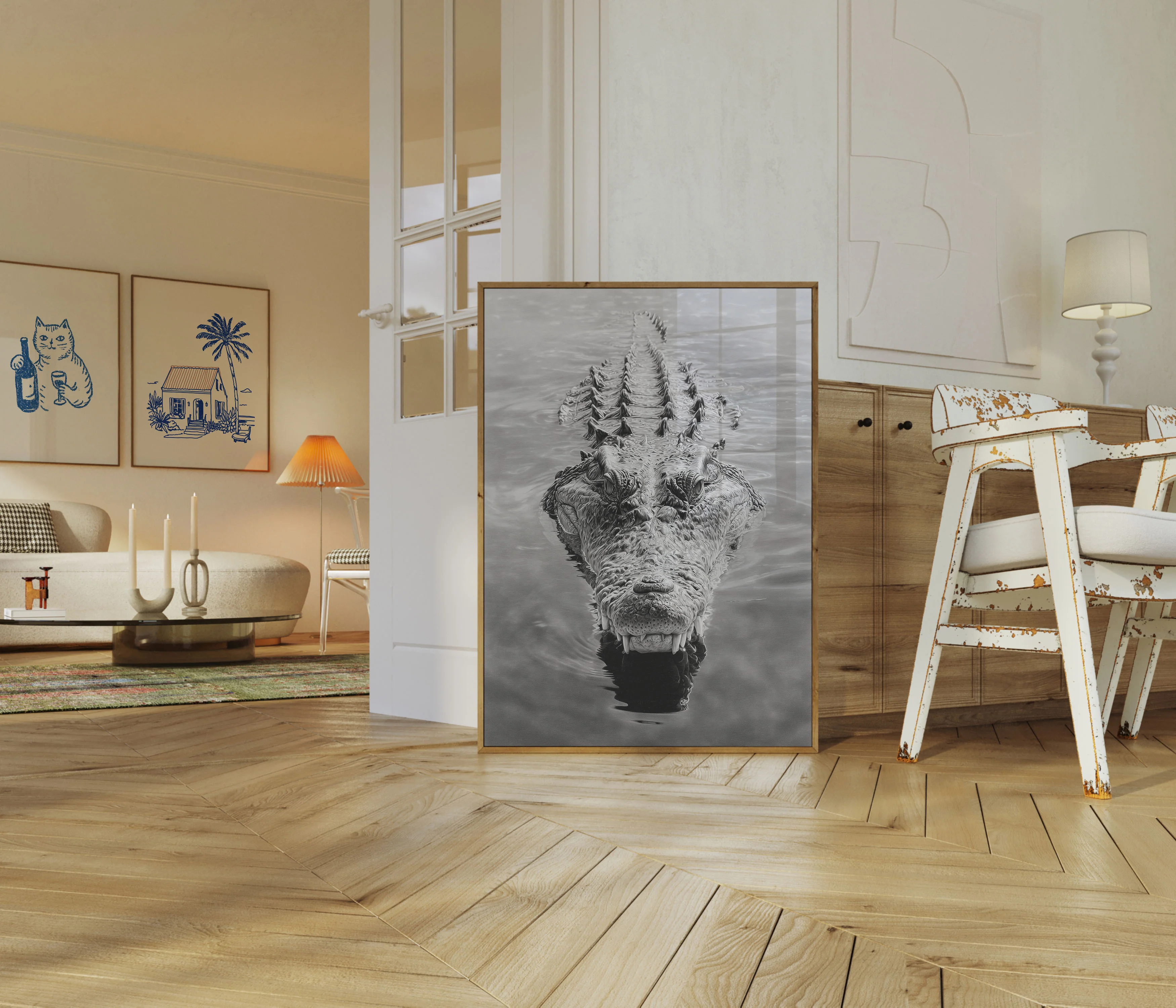 Serpentine Predator Water Poster - Image 5