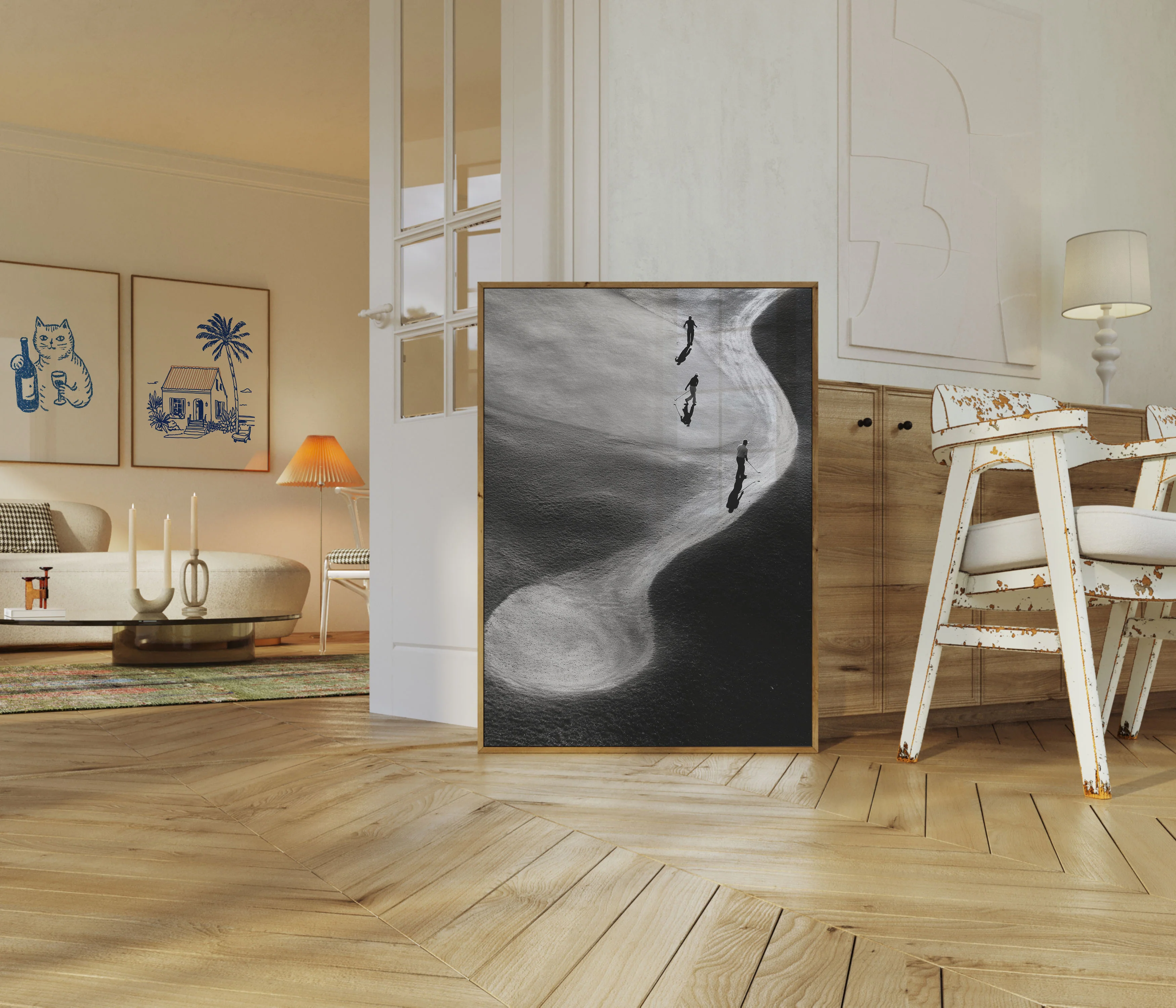 Silent Golf Shadows Poster - Image 5