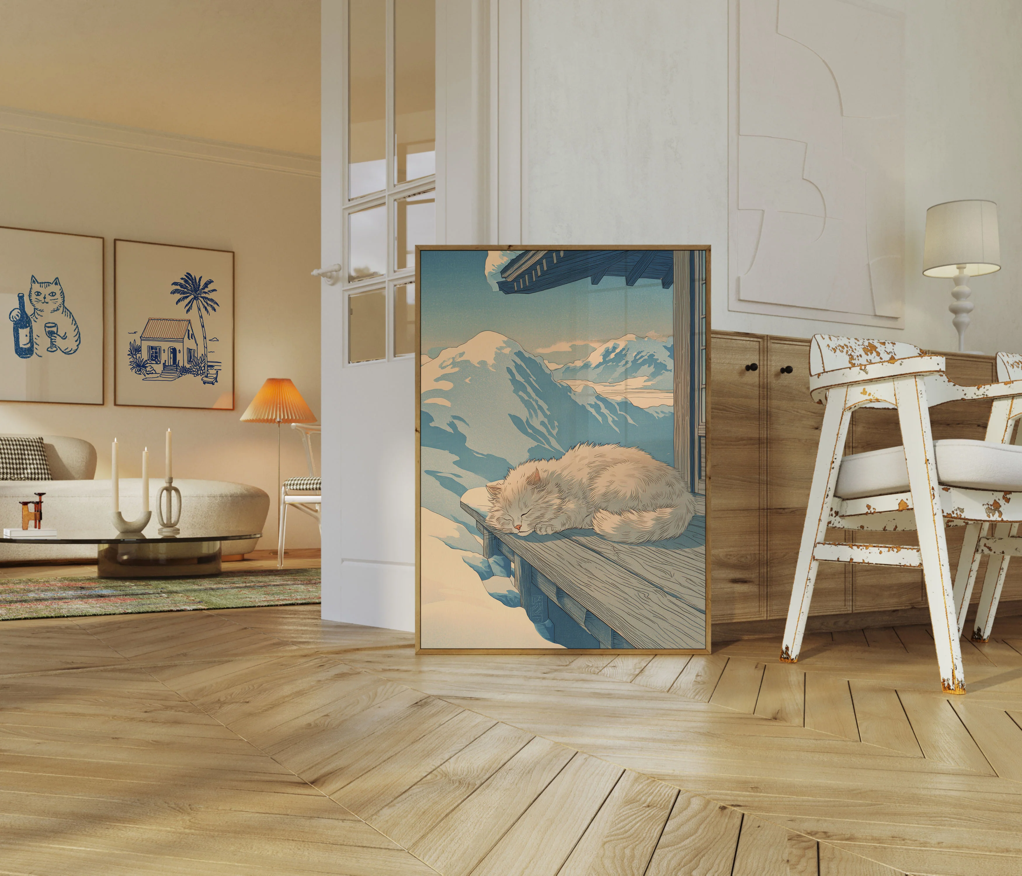 Sleeping Cat Mountain Vista Poster - Image 5