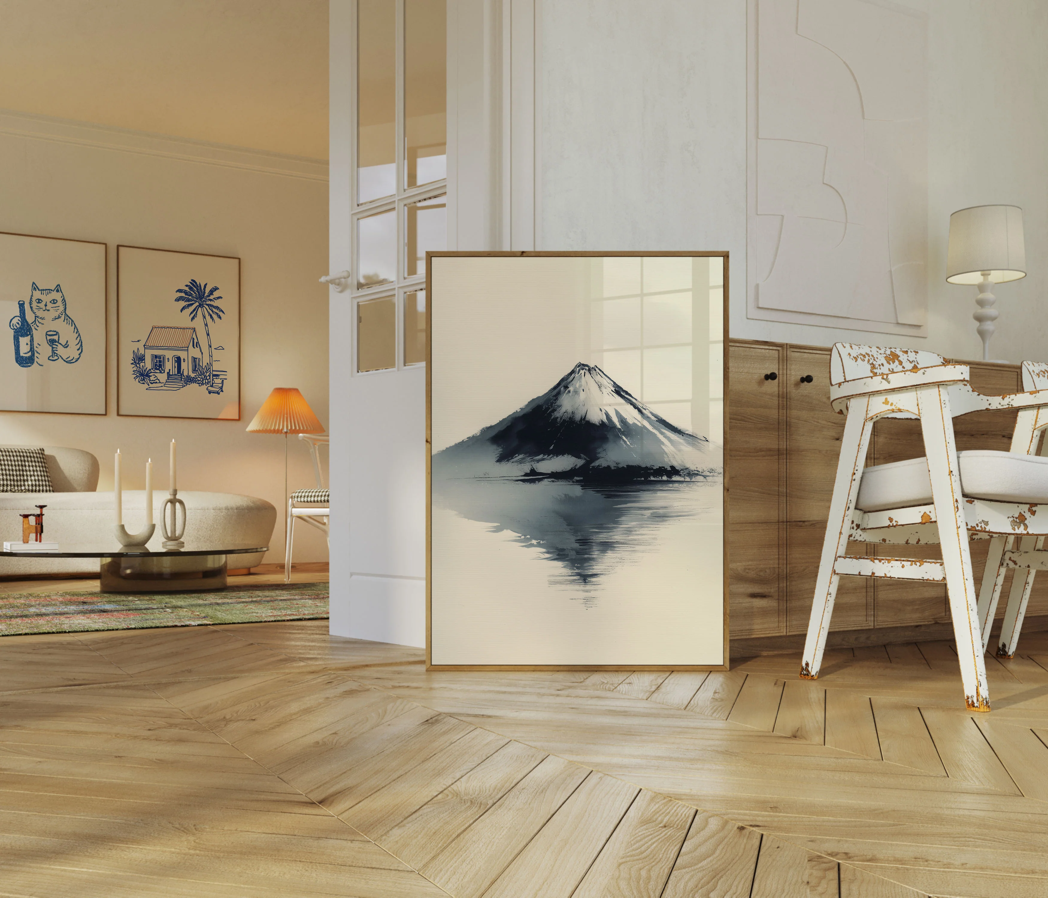 Snow-Capped Mountain Lake Poster - Image 5