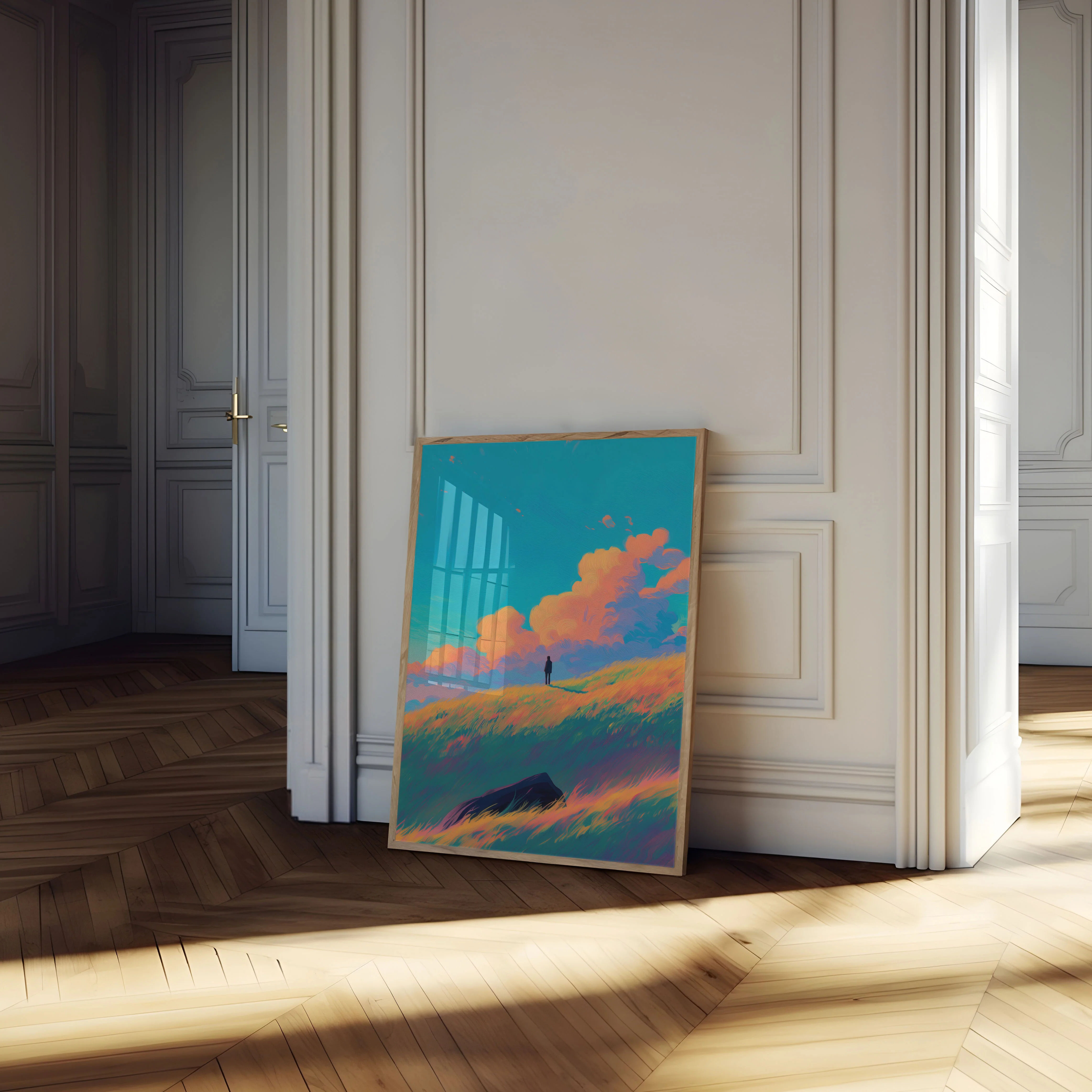 Solitary Journey Landscape Poster - Image 4