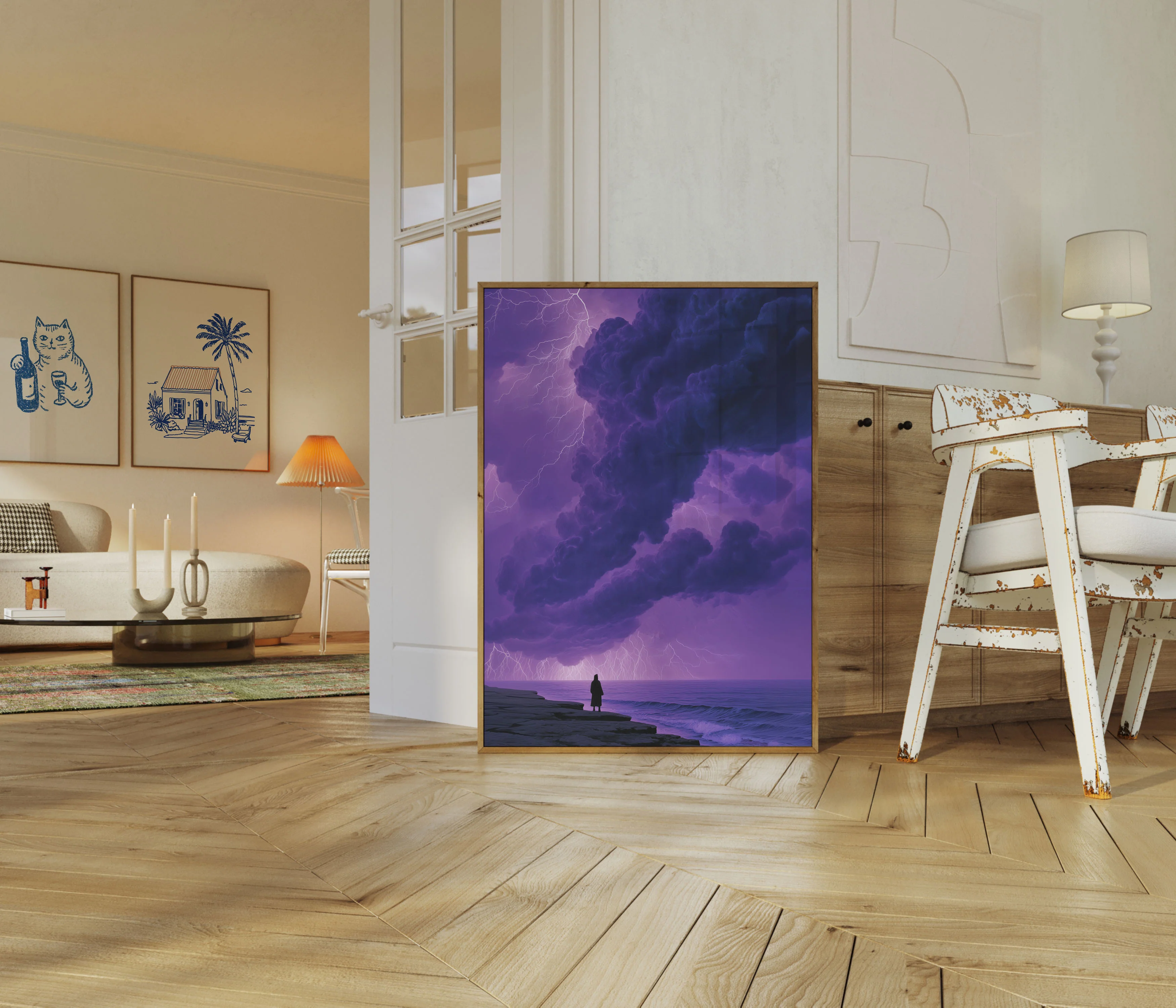 Solitary Storm Watch Poster - Image 5