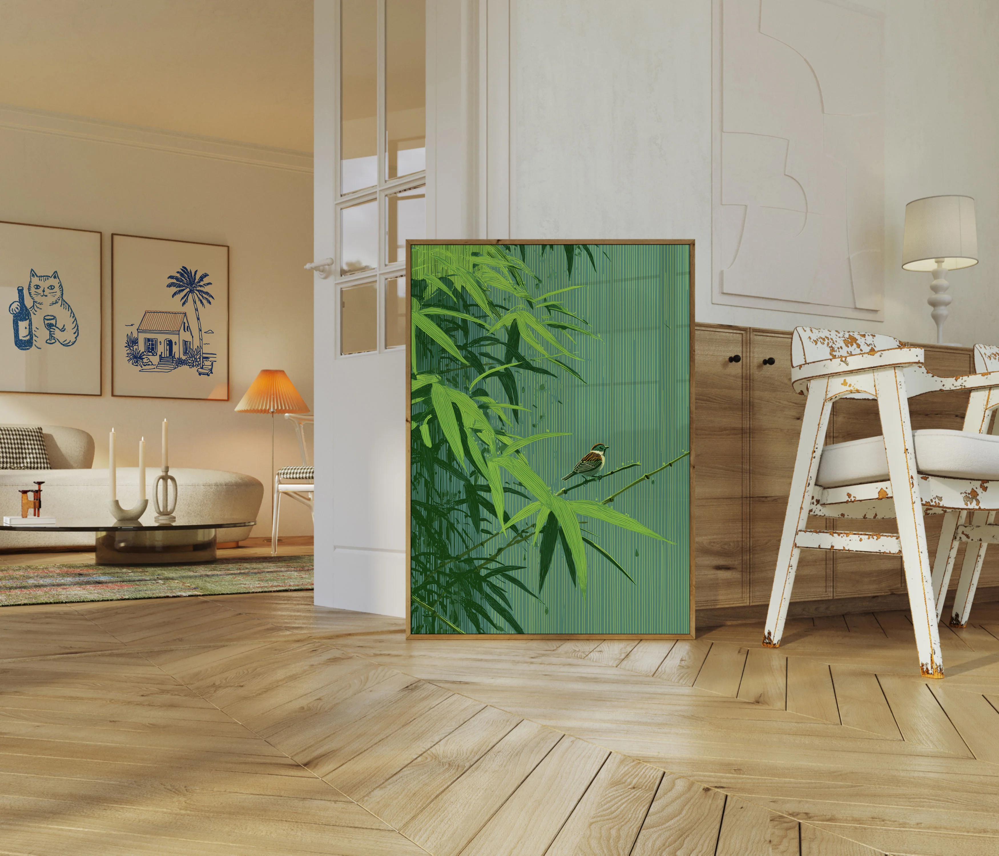 Songbird on Branch Poster - Image 5