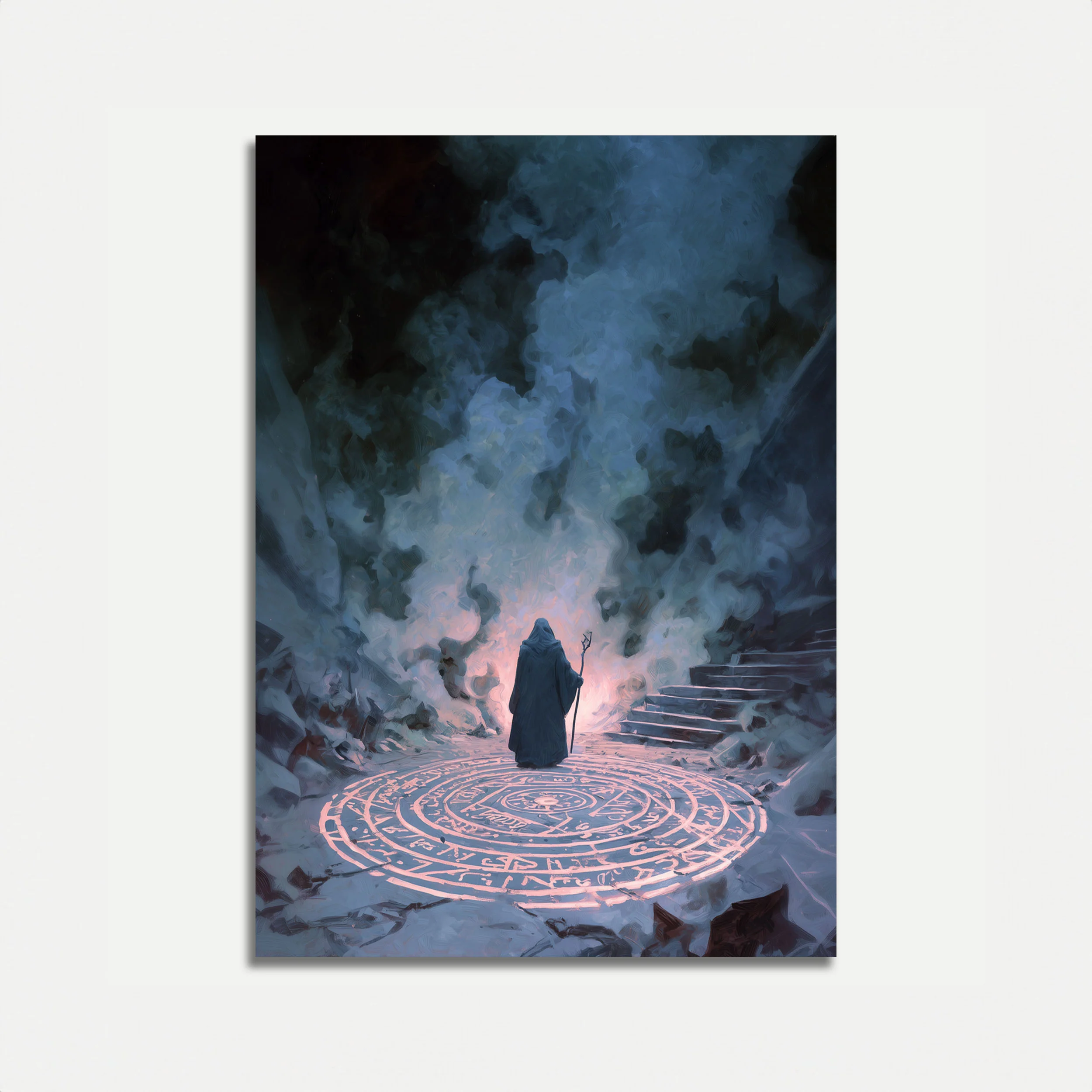 Sorcerer's Mystical Circle Poster