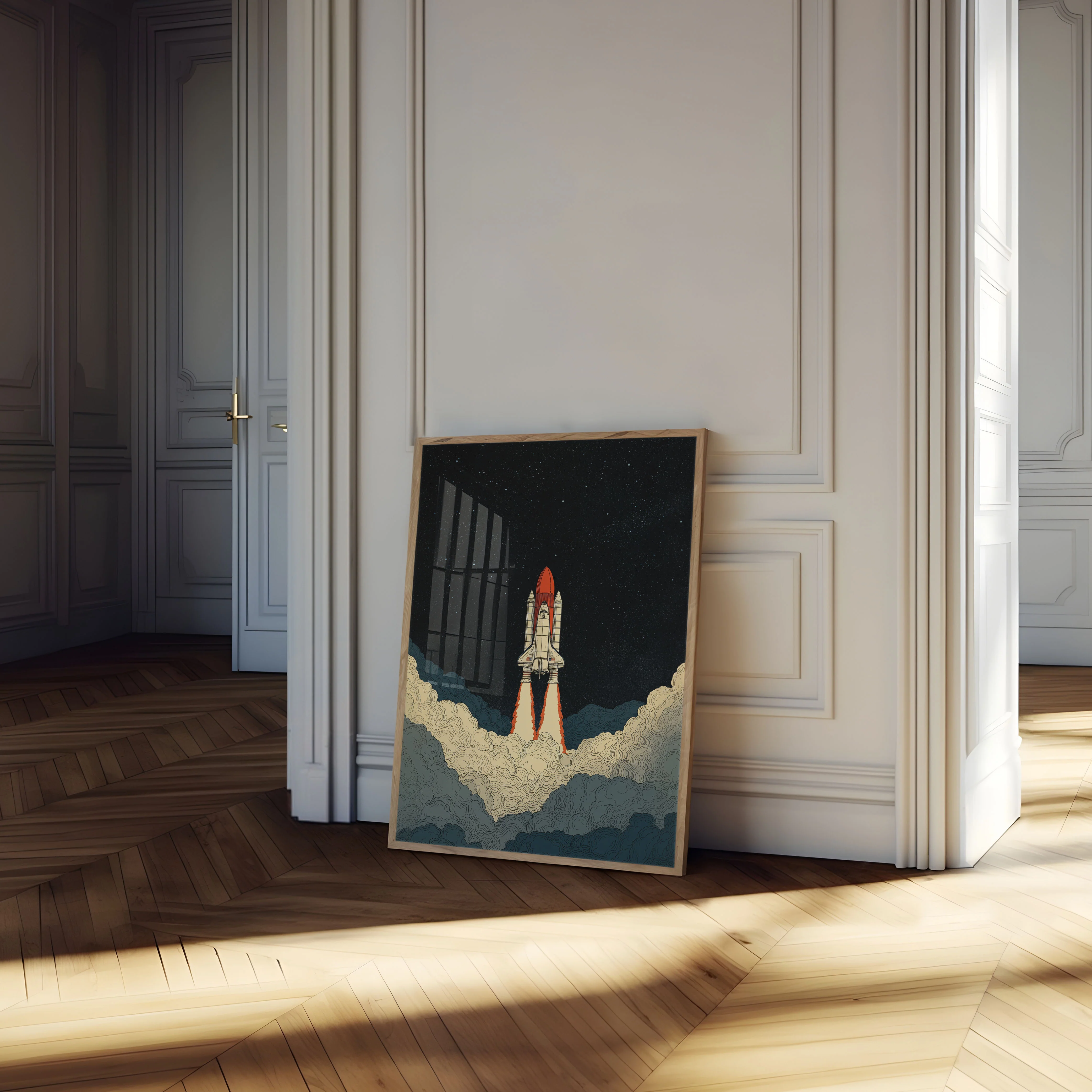 Space Shuttle Launch Poster - Image 4