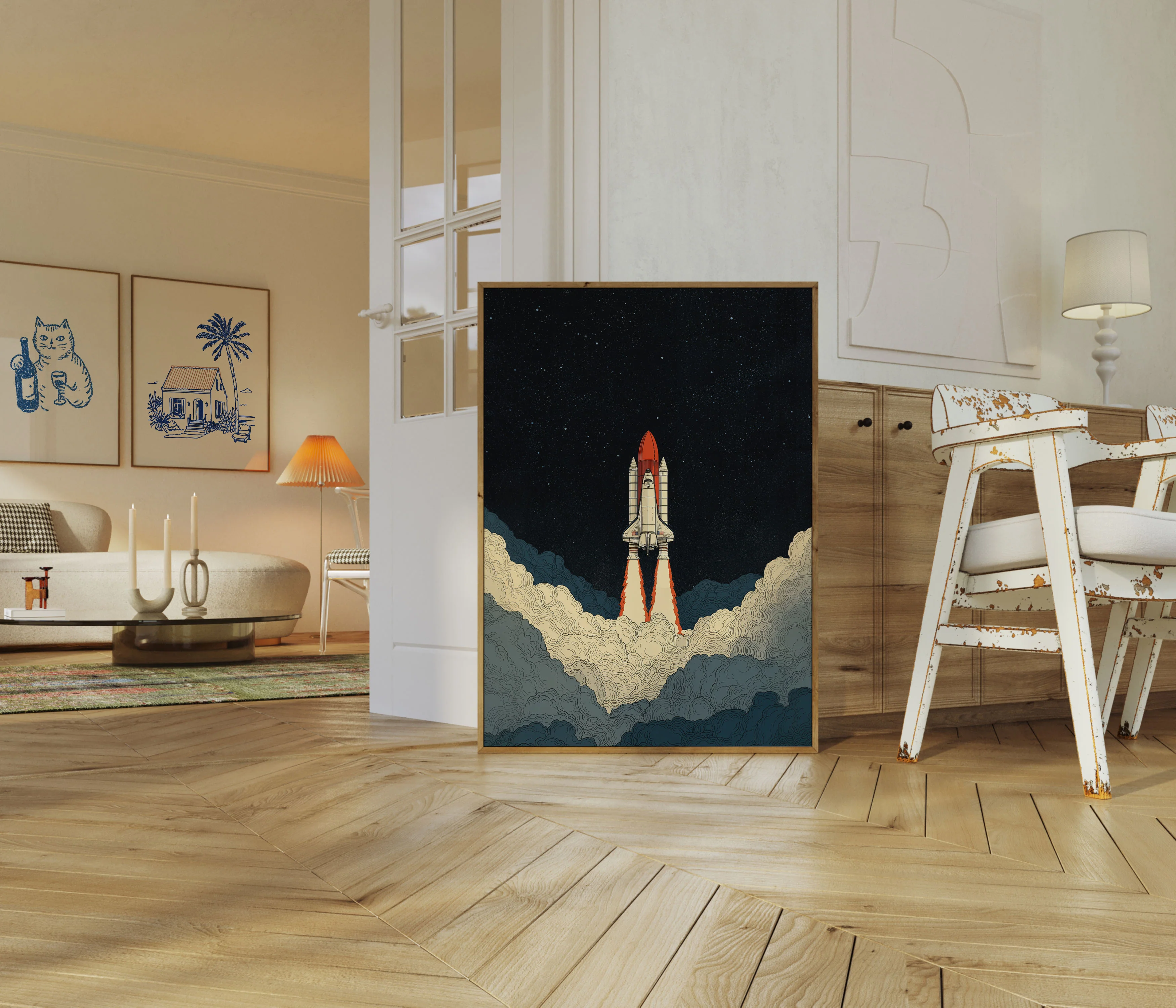Space Shuttle Launch Poster - Image 5