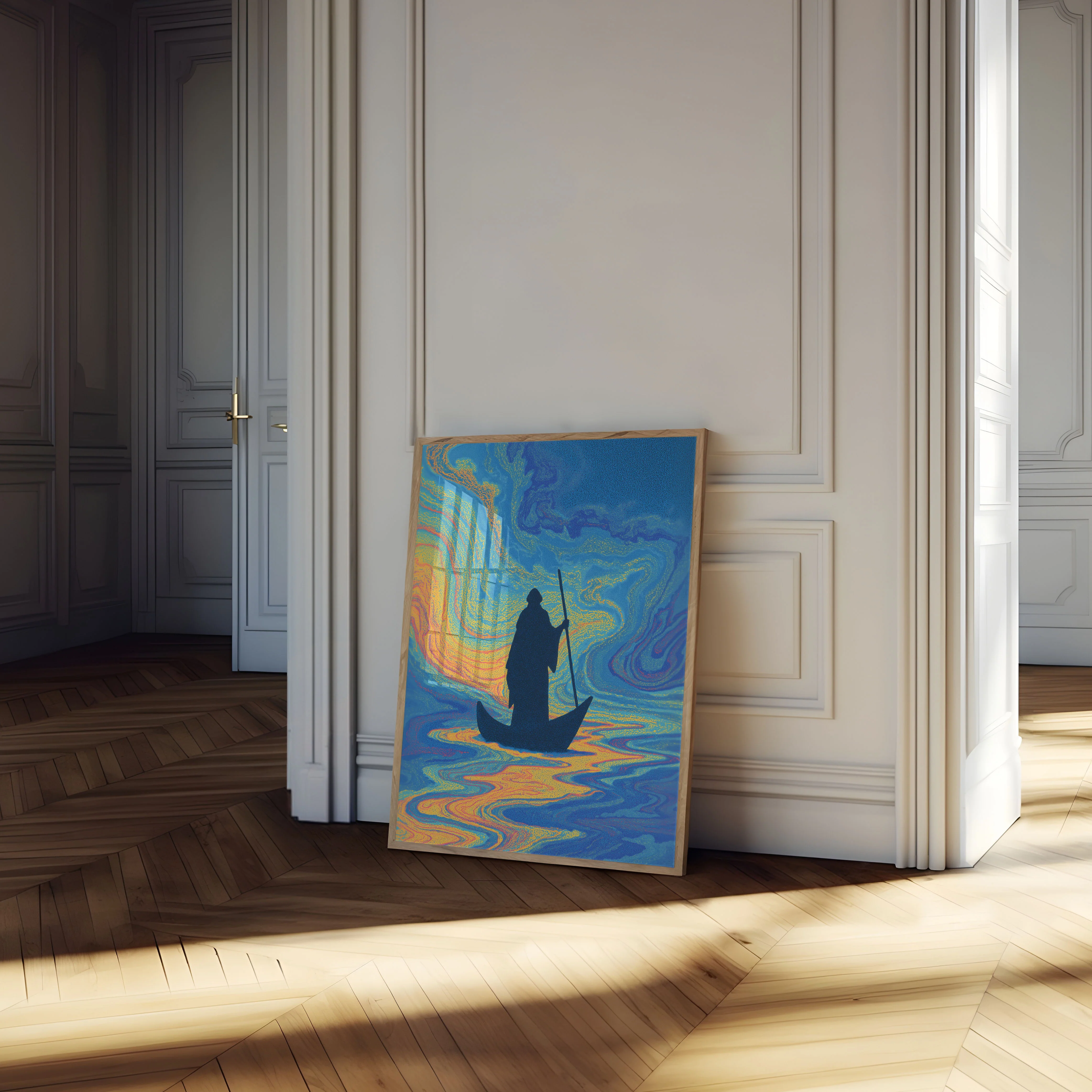 Spiritual Journey Boat Poster - Image 4
