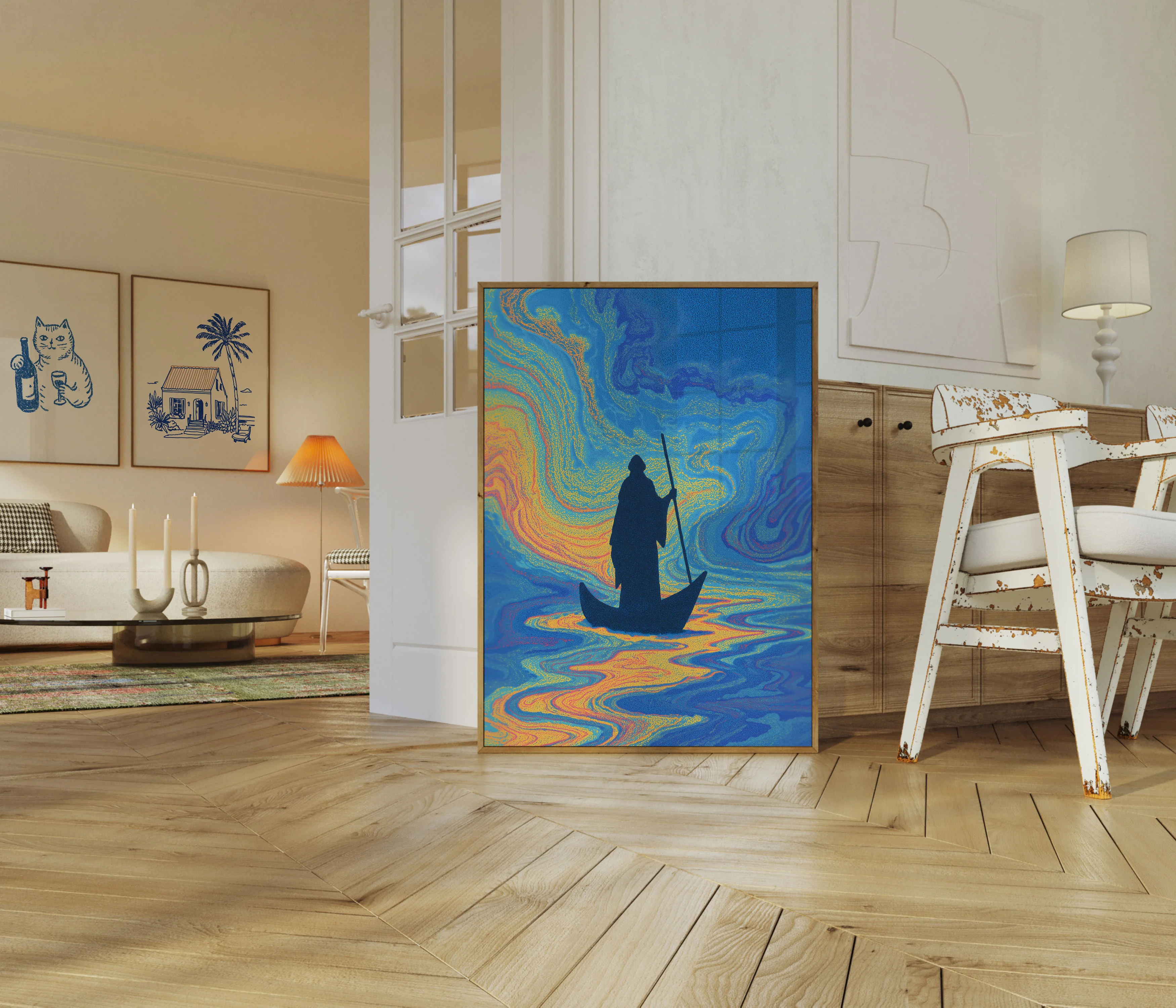 Spiritual Journey Boat Poster - Image 5