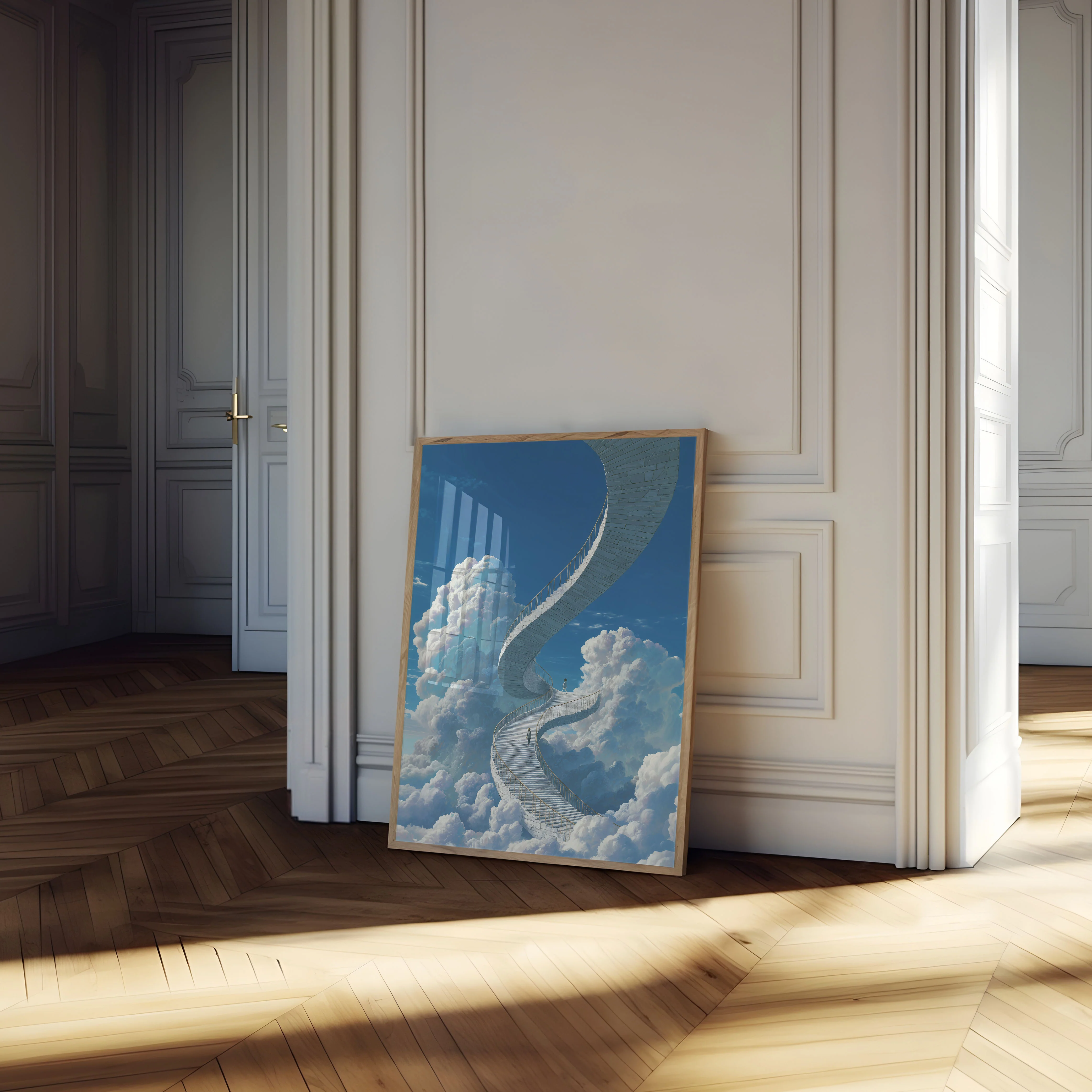Stairway to Clouds Poster - Image 4