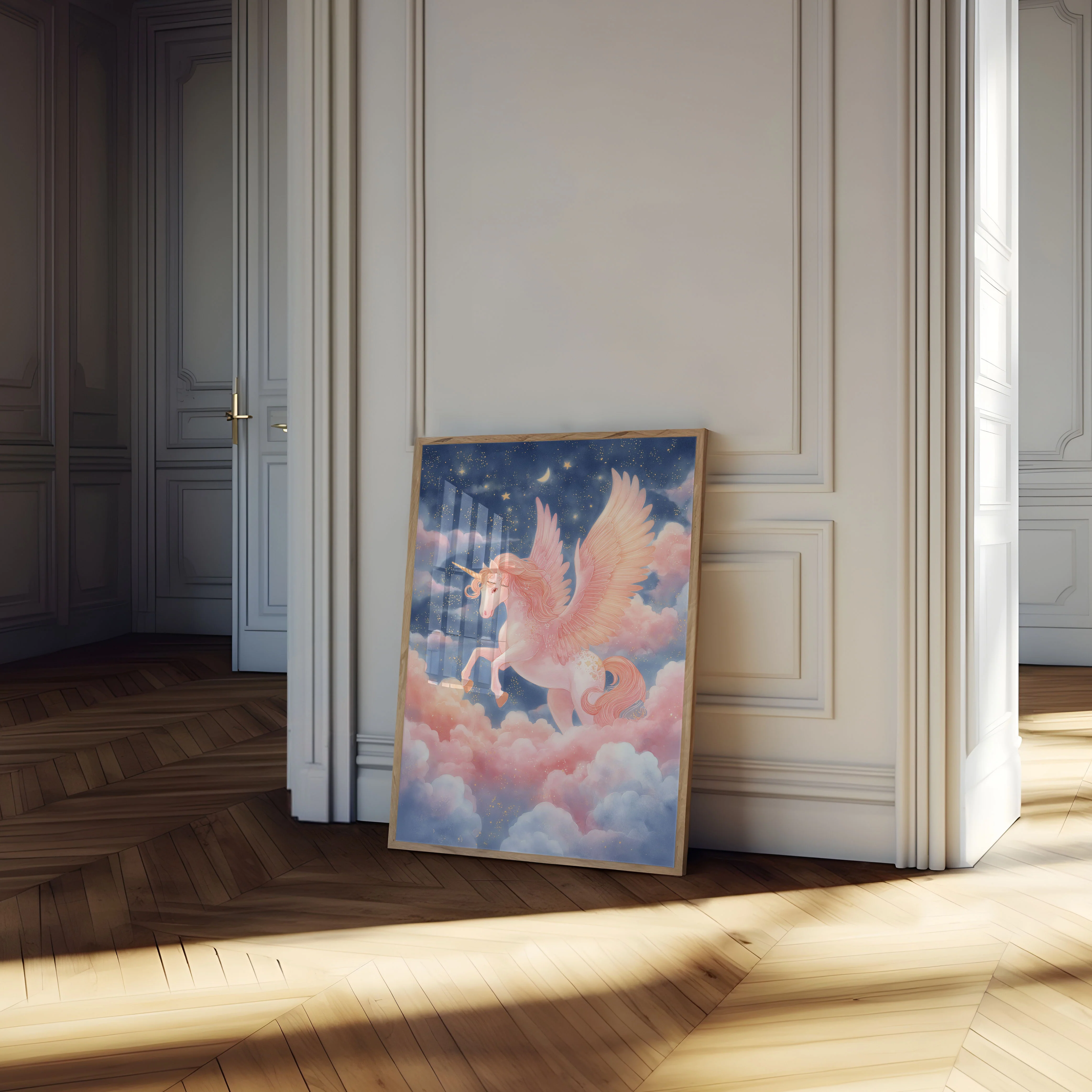 Starry Night Unicorn Poster - Image 4