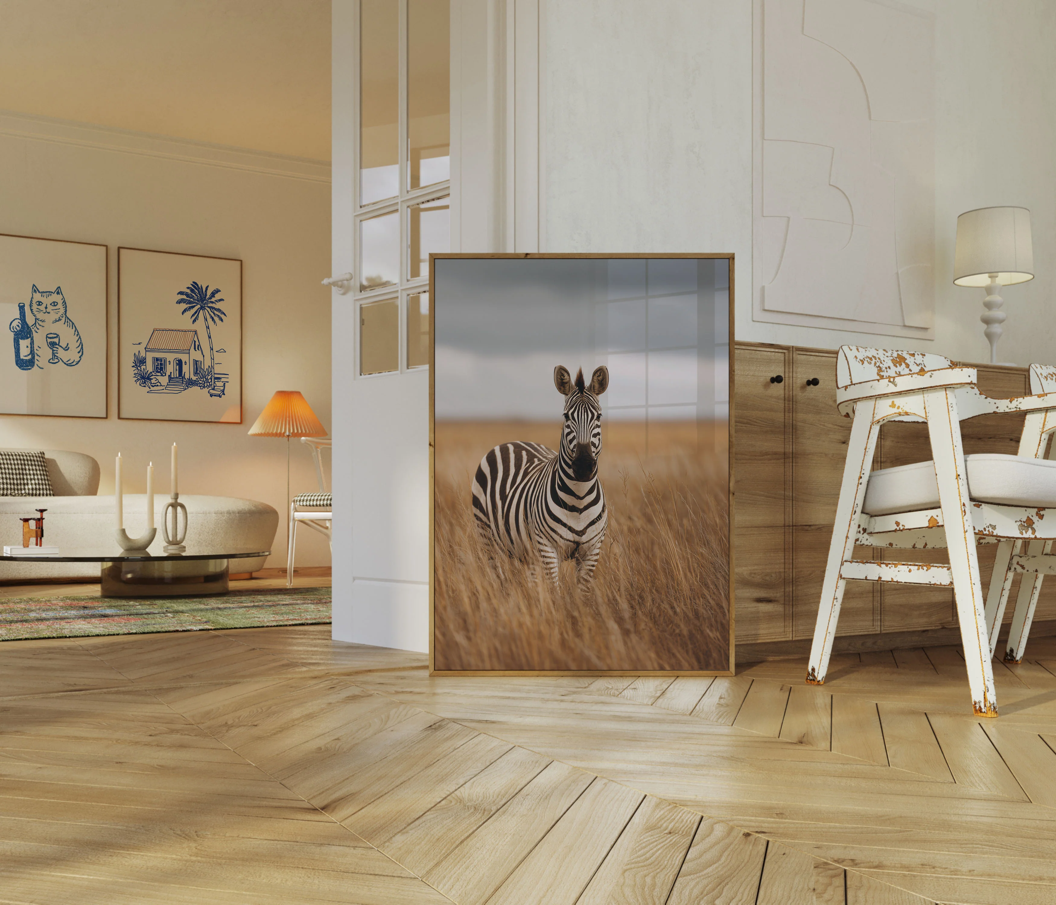 Stripes in the Savanna Poster - Image 5