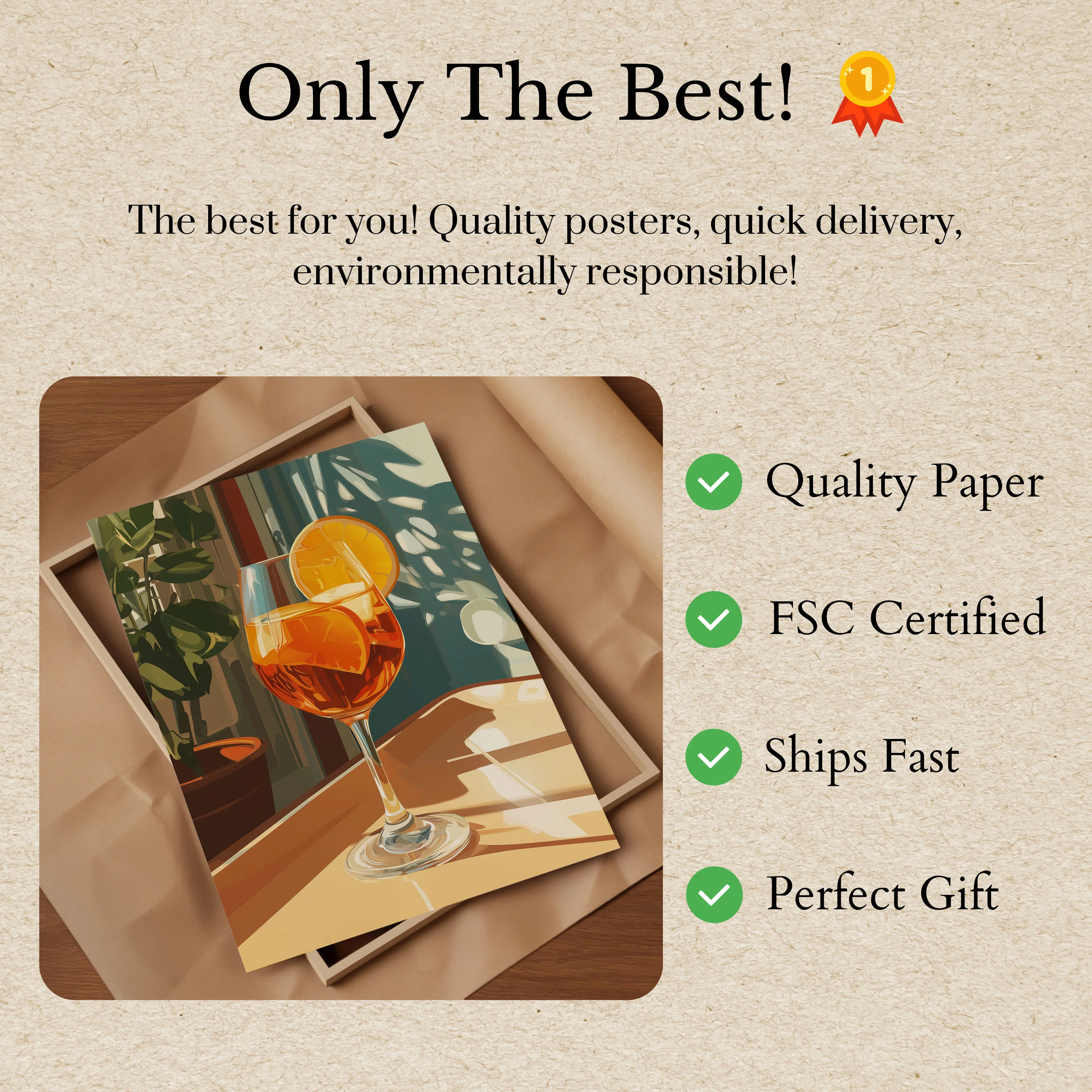 Summer Aperol Spritz Poster - Image 3